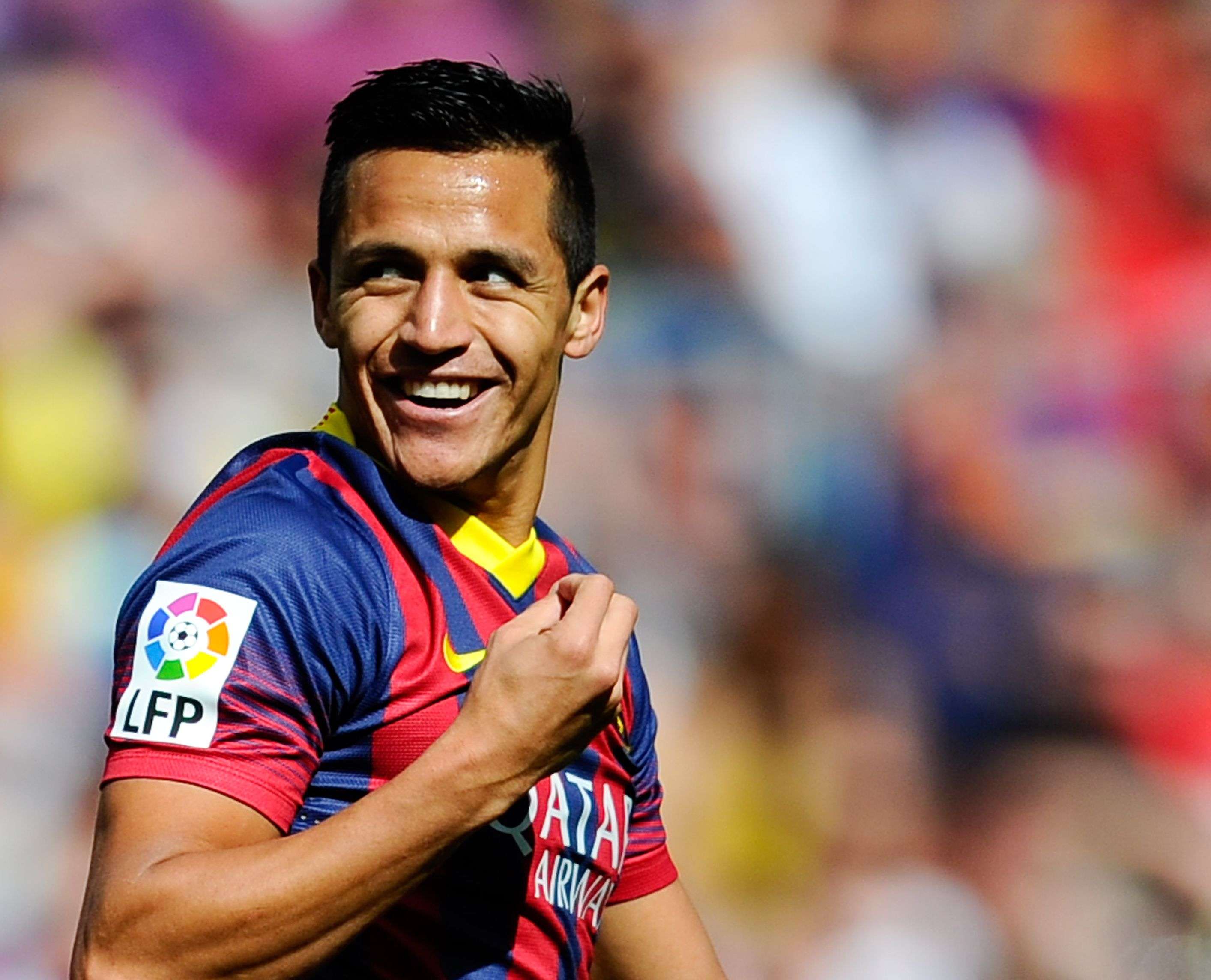 Barcelona forward Alexis Sanchez