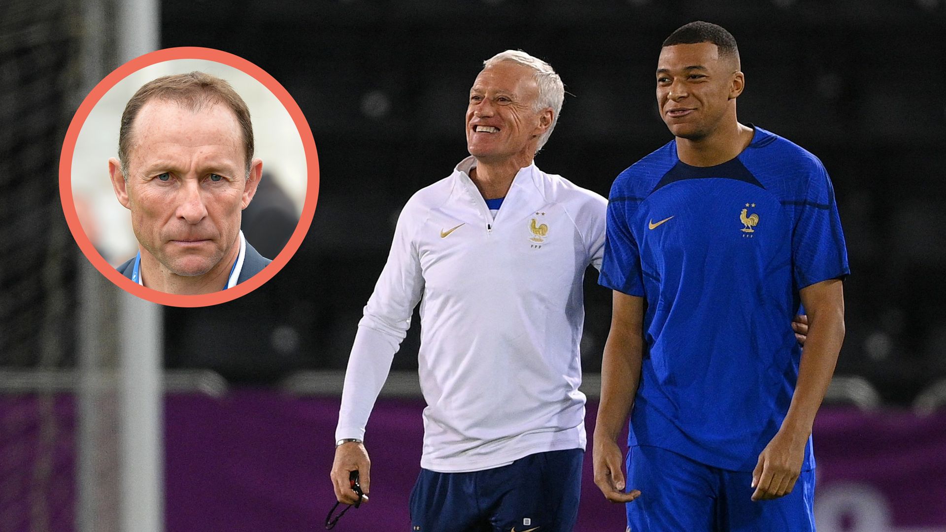 Equipe de France Papin Deschamps Mbappé