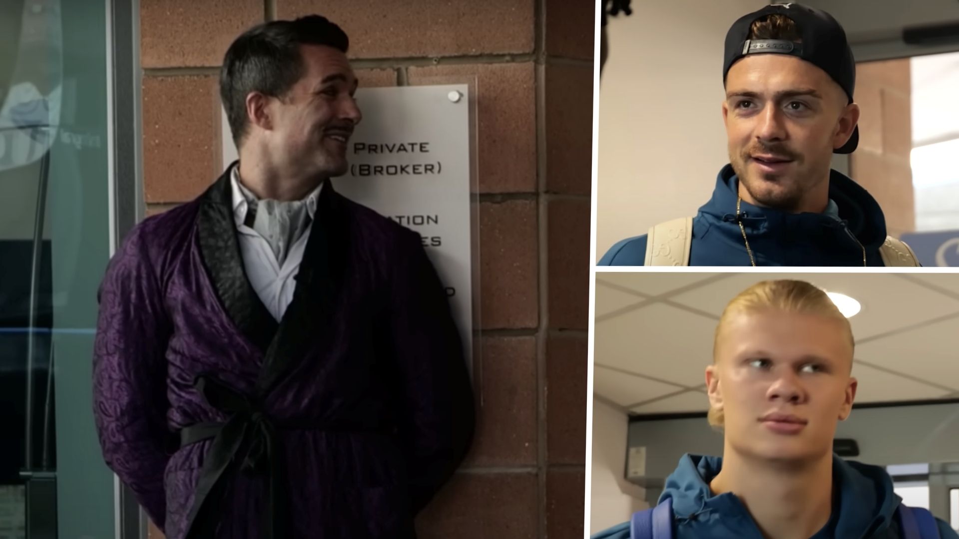 Man City Greeters Guild Troy Hawke Jack Grealish Erling Haaland 2022