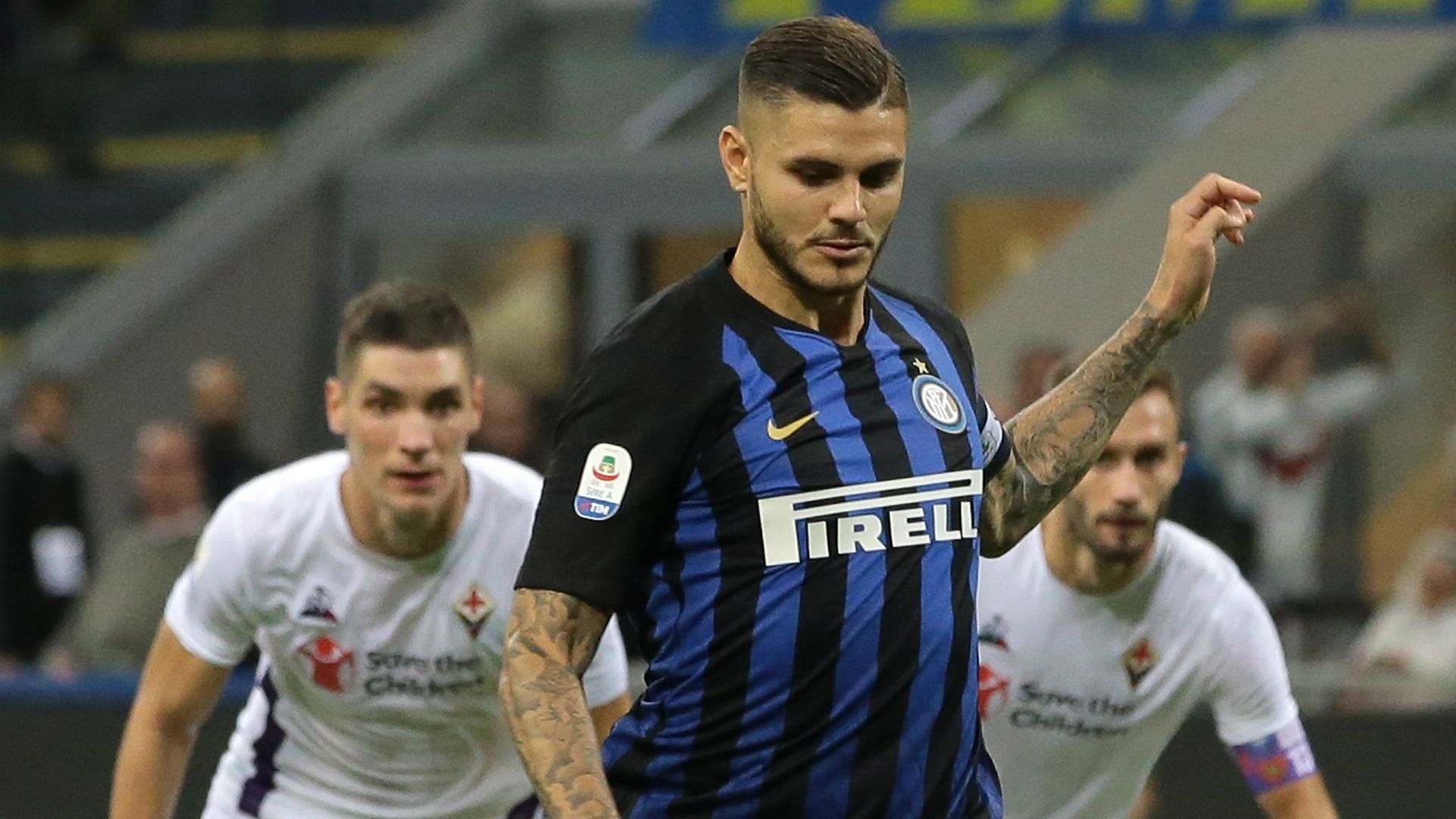 Mauro Icardi Inter Fiorentina Serie A