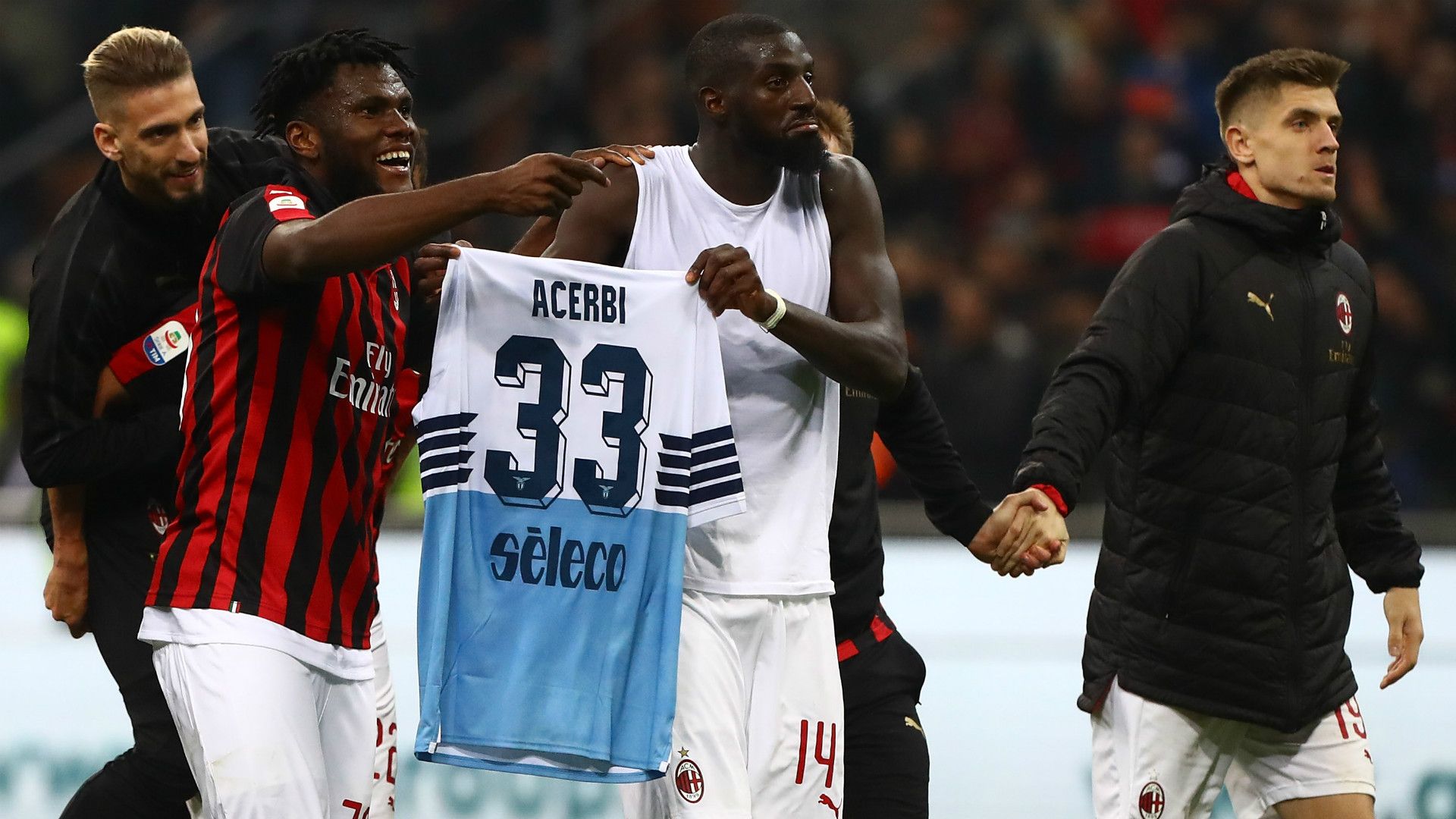 Kessié Acerbi Milan Lazio