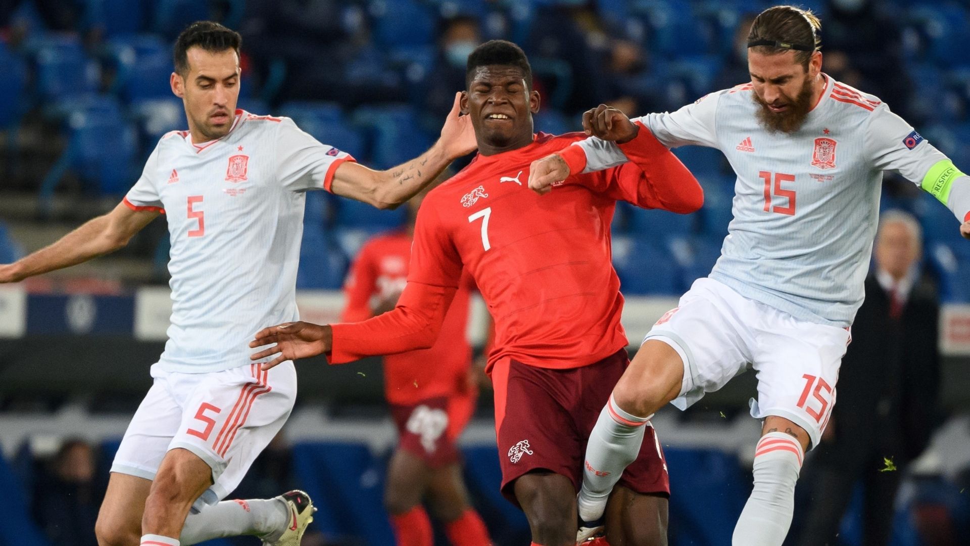 Suiza España Ramos Busquets 14112020