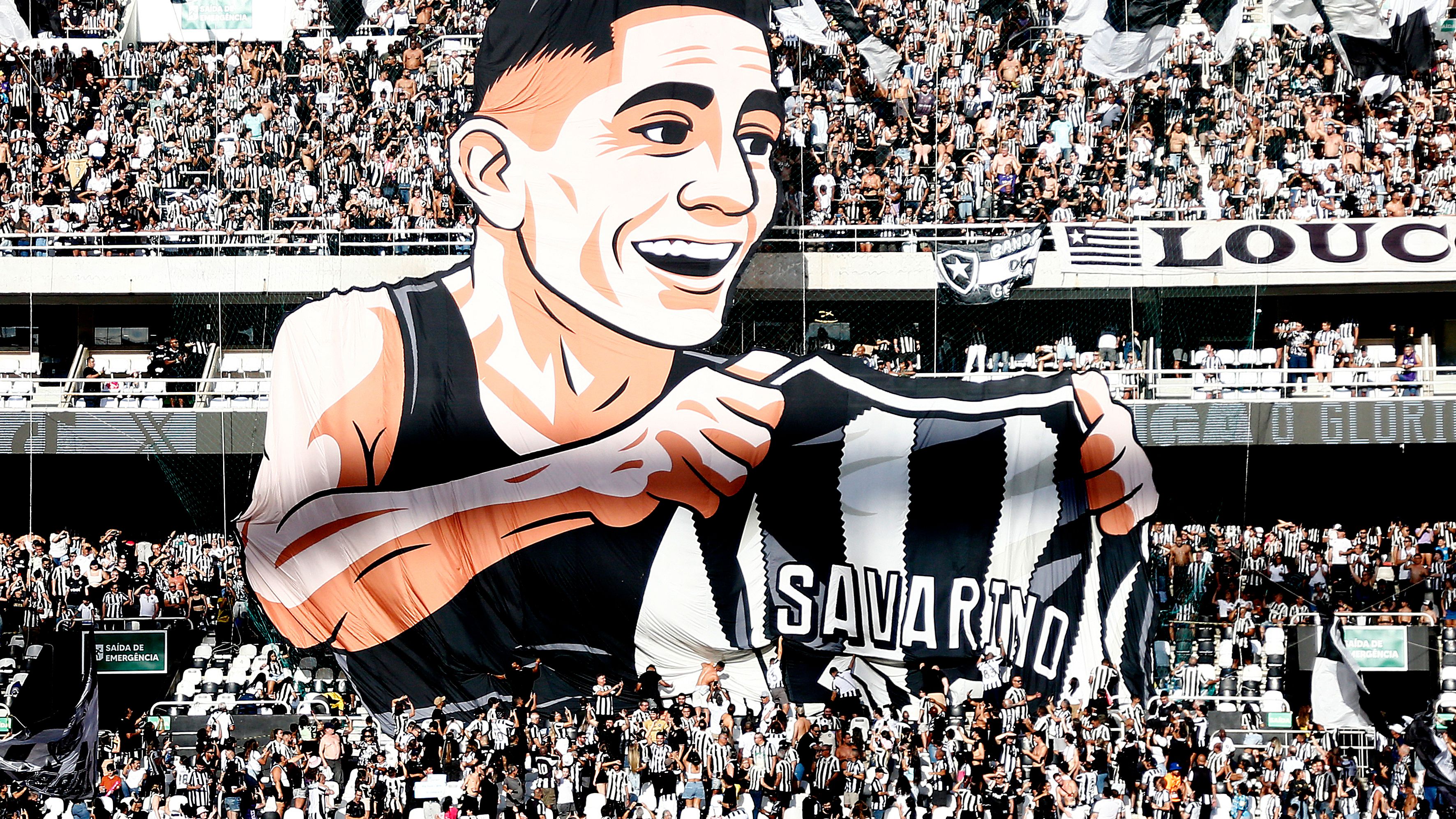 Savarino bandeira Botafogo 2025