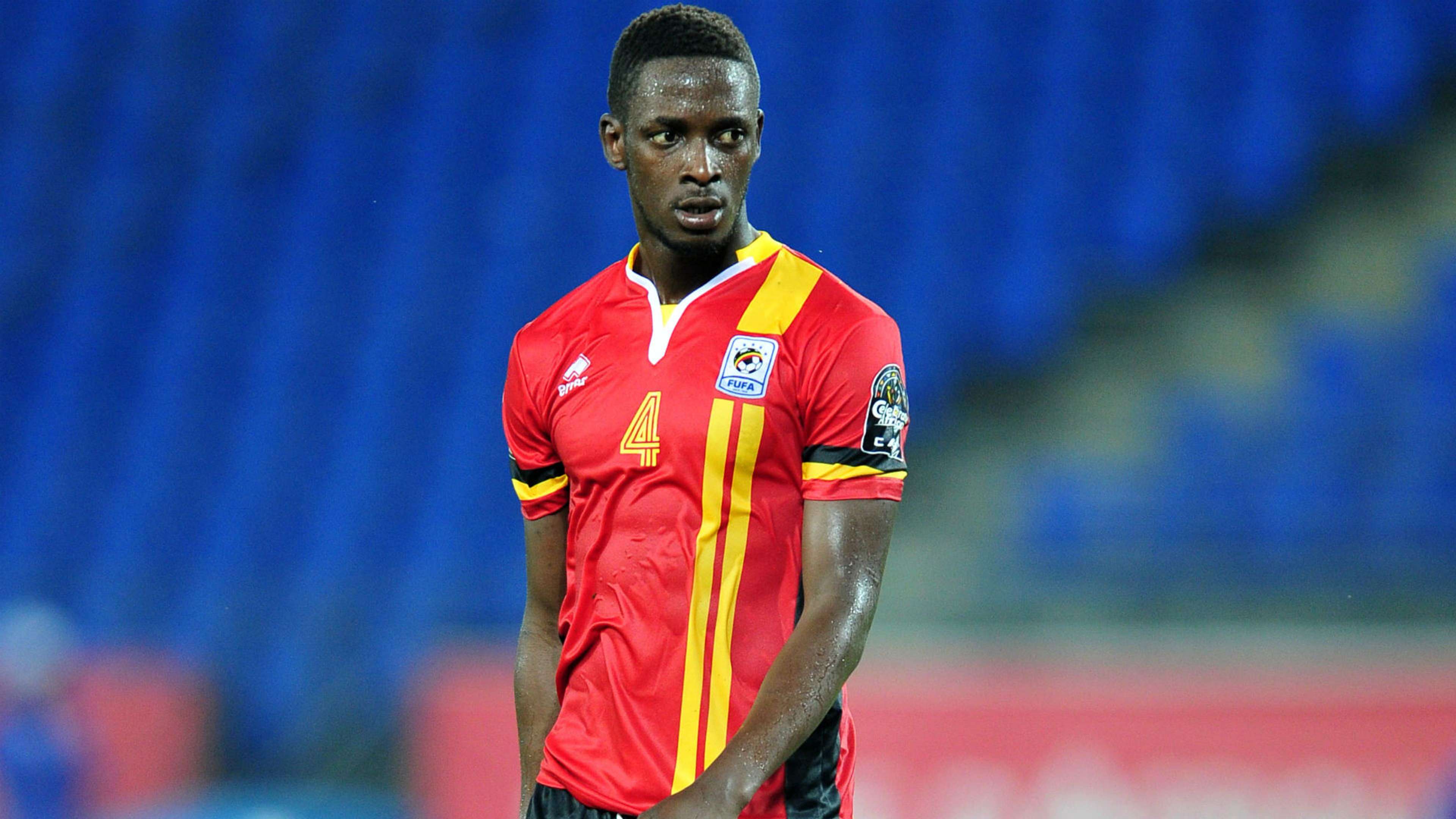 Murushid Juuko of Uganda during the 2017 Africa Cup of Nations Finals match between Uganda.