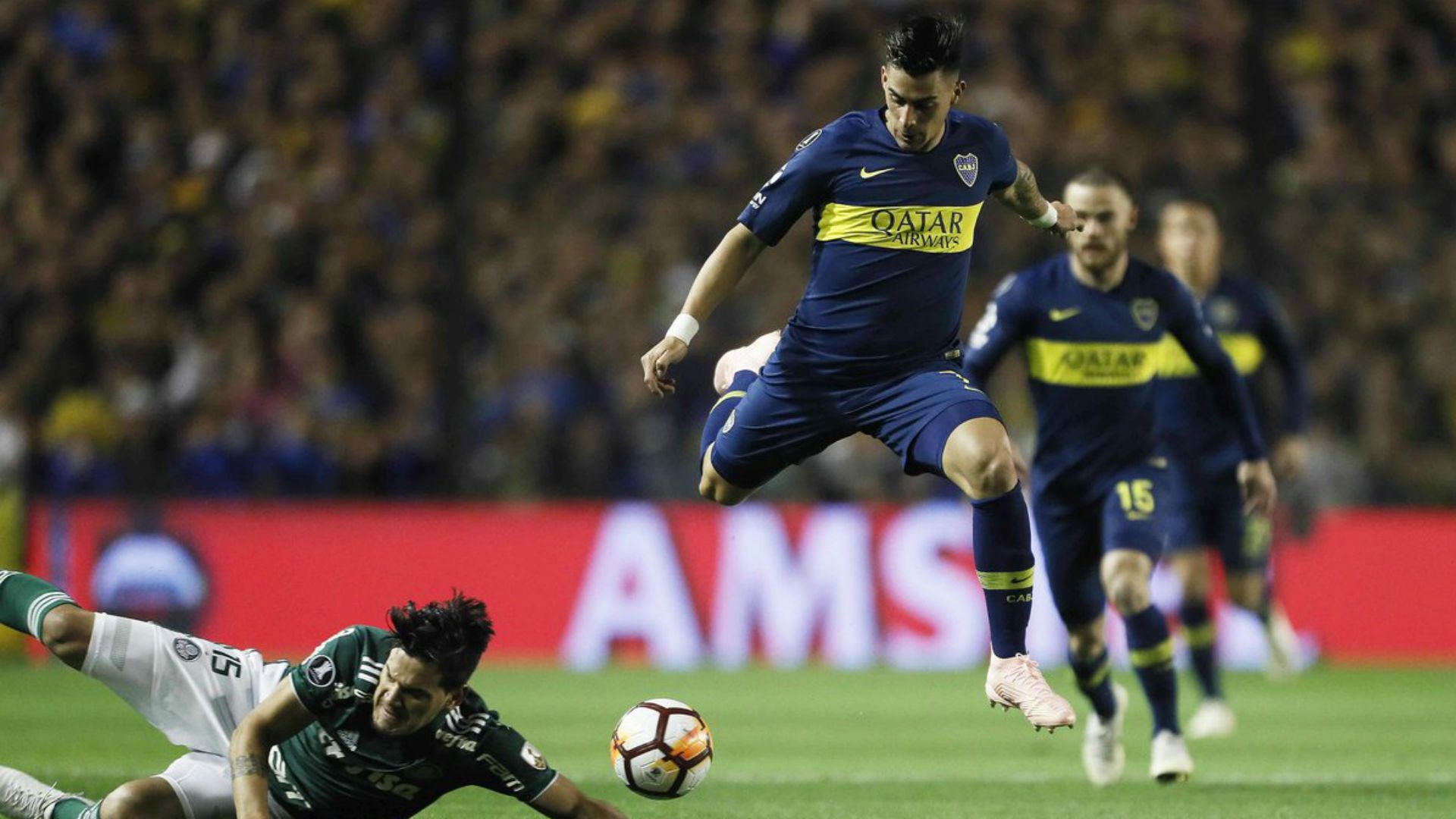 Gustavo Gomez Pavon Boca Palmeiras Copa Libertadores Semifinal Ida 24102018