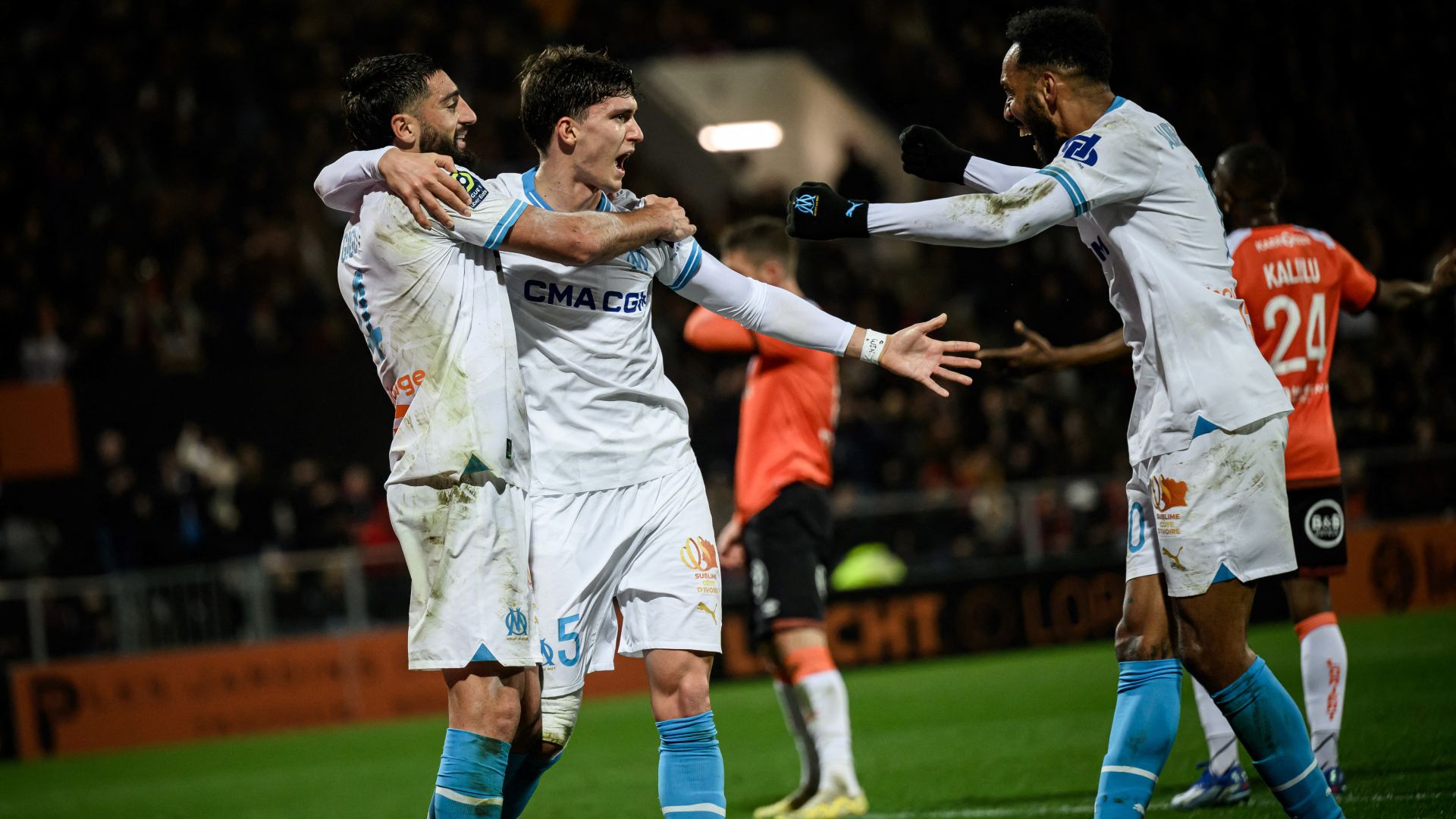 Leonardo Balerdi Lorient Marseille Ligue 1 10122023