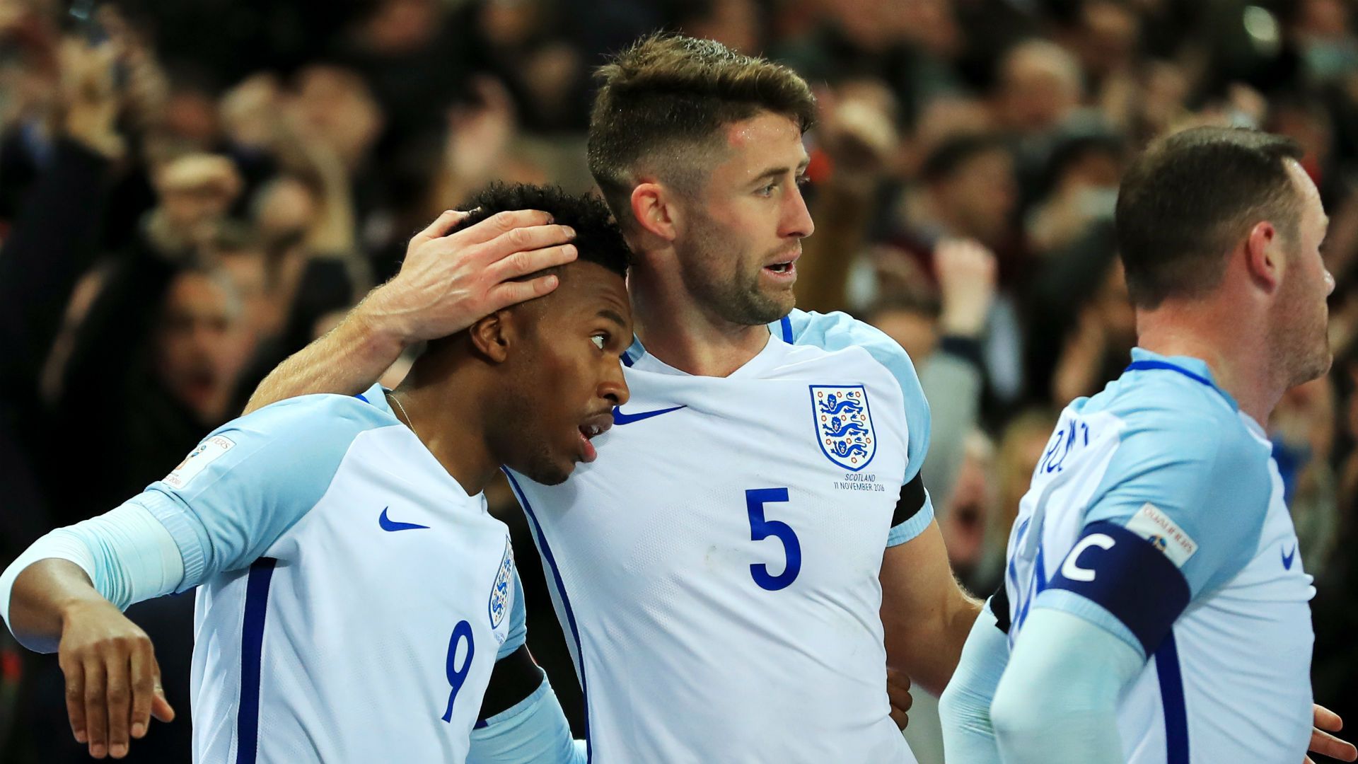 Gary Cahill Daniel Sturridge England