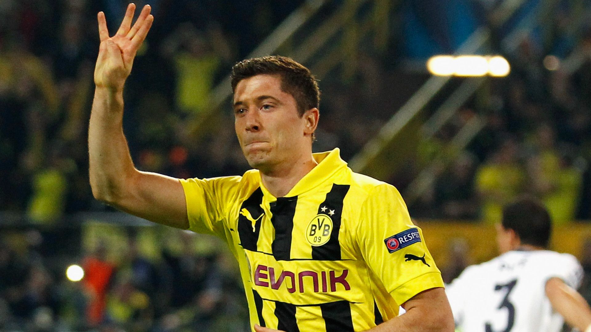 Robert Lewandowski Borussia Dortmund Real Madrid 24042013