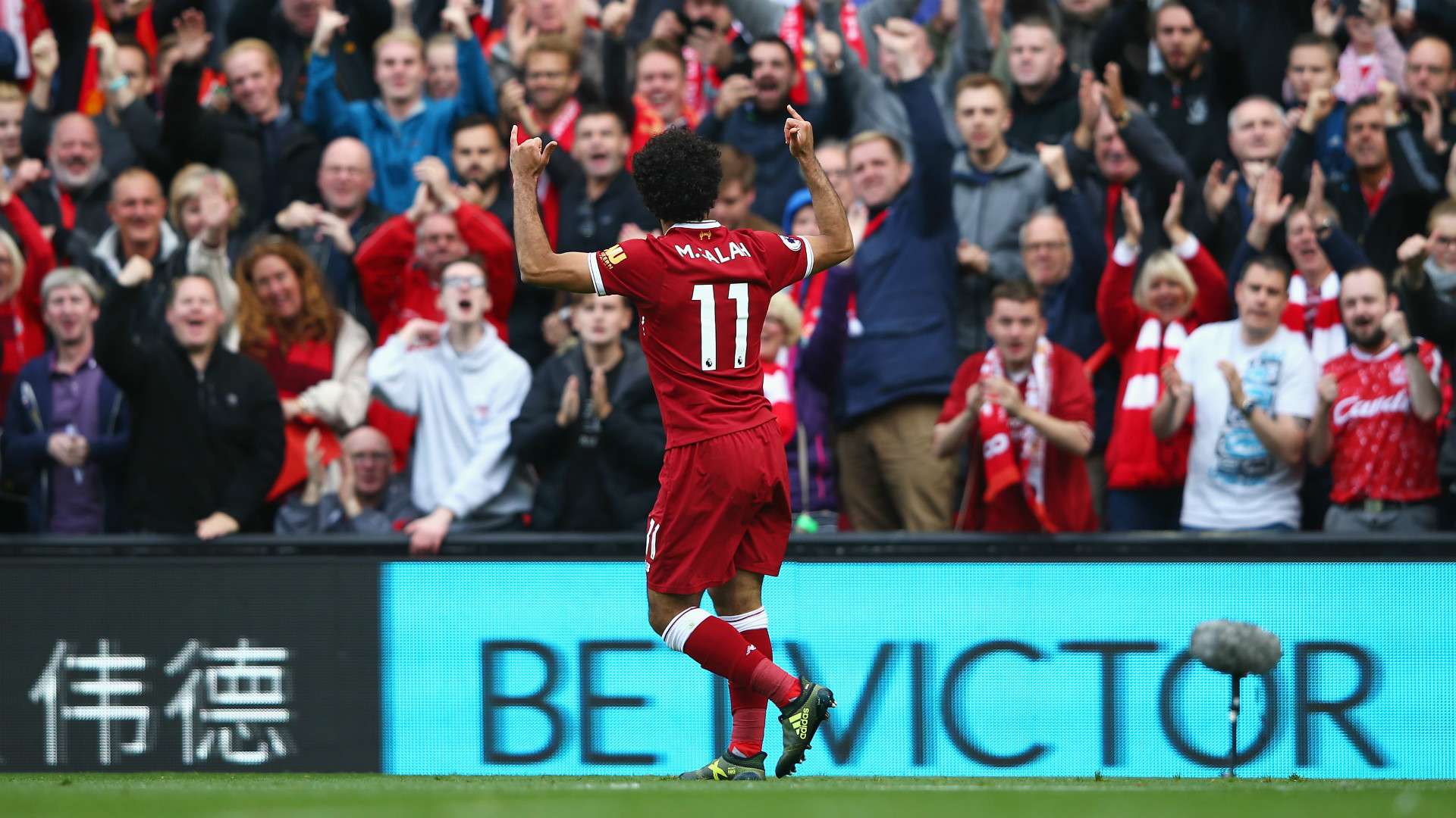 Mohamed Salah Liverpool Burnley Premier League