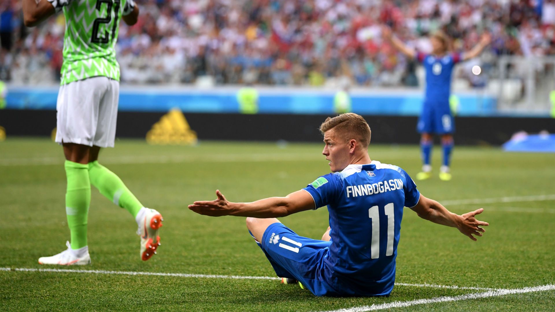 Alfred Finnbogason Iceland Nigeria World Cup 2018