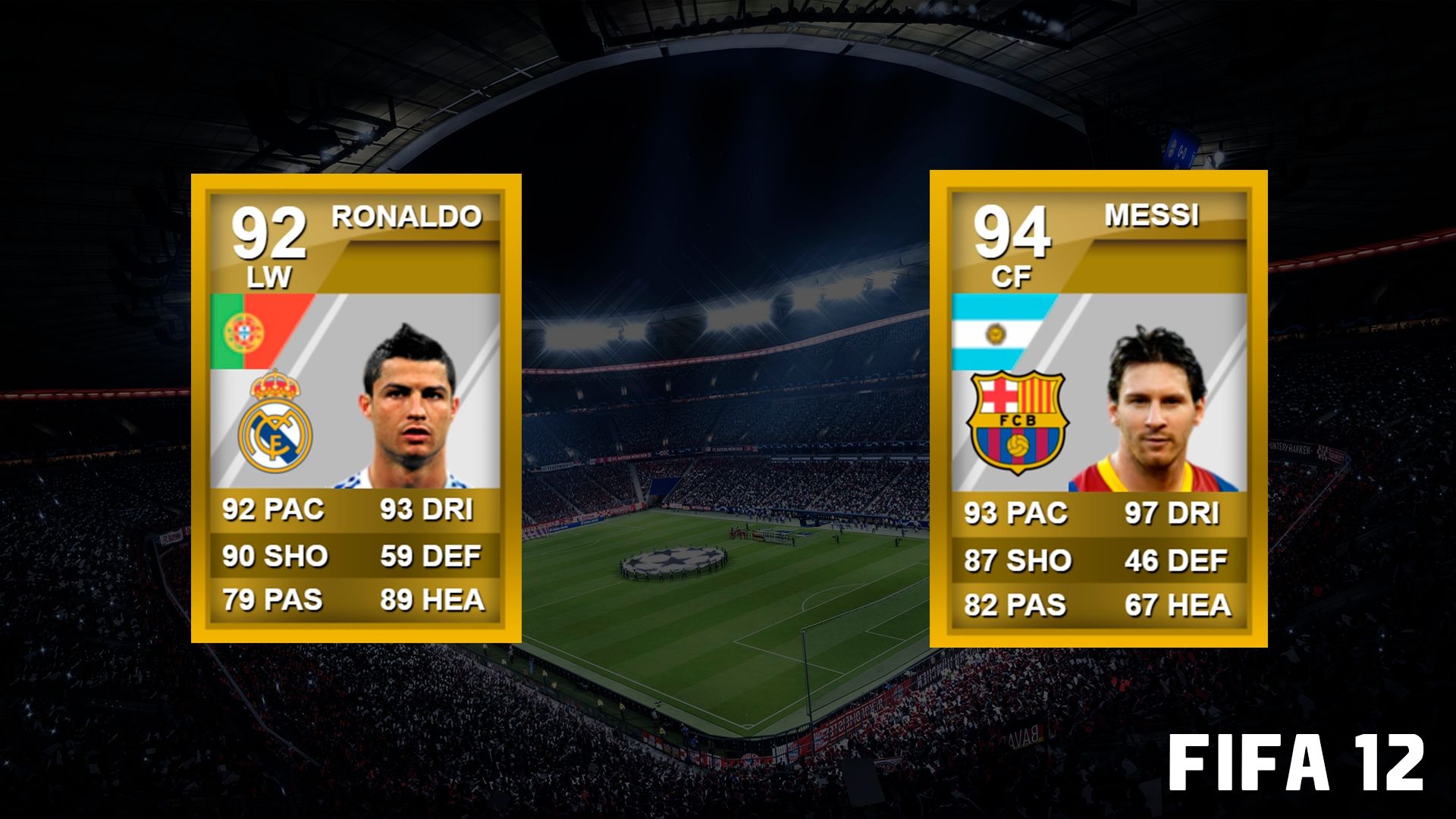 FIFA 12 - CR7 x Messi