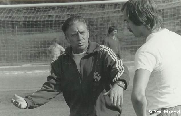 Luis Molowny, mítico entrenador del Real Madrid