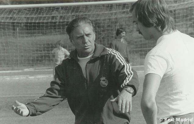 Luis Molowny, mítico entrenador del Real Madrid