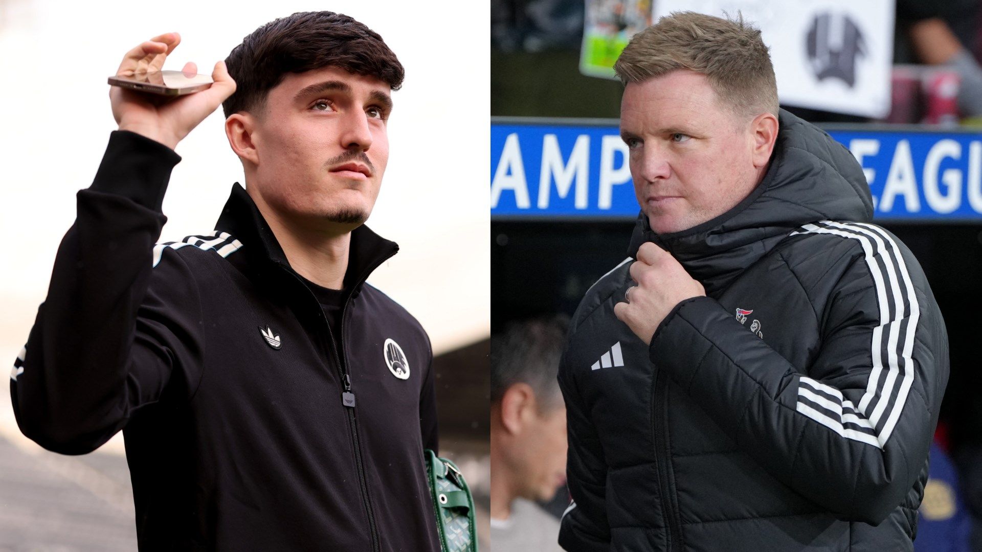 Tino Livramento Eddie Howe Newcastle