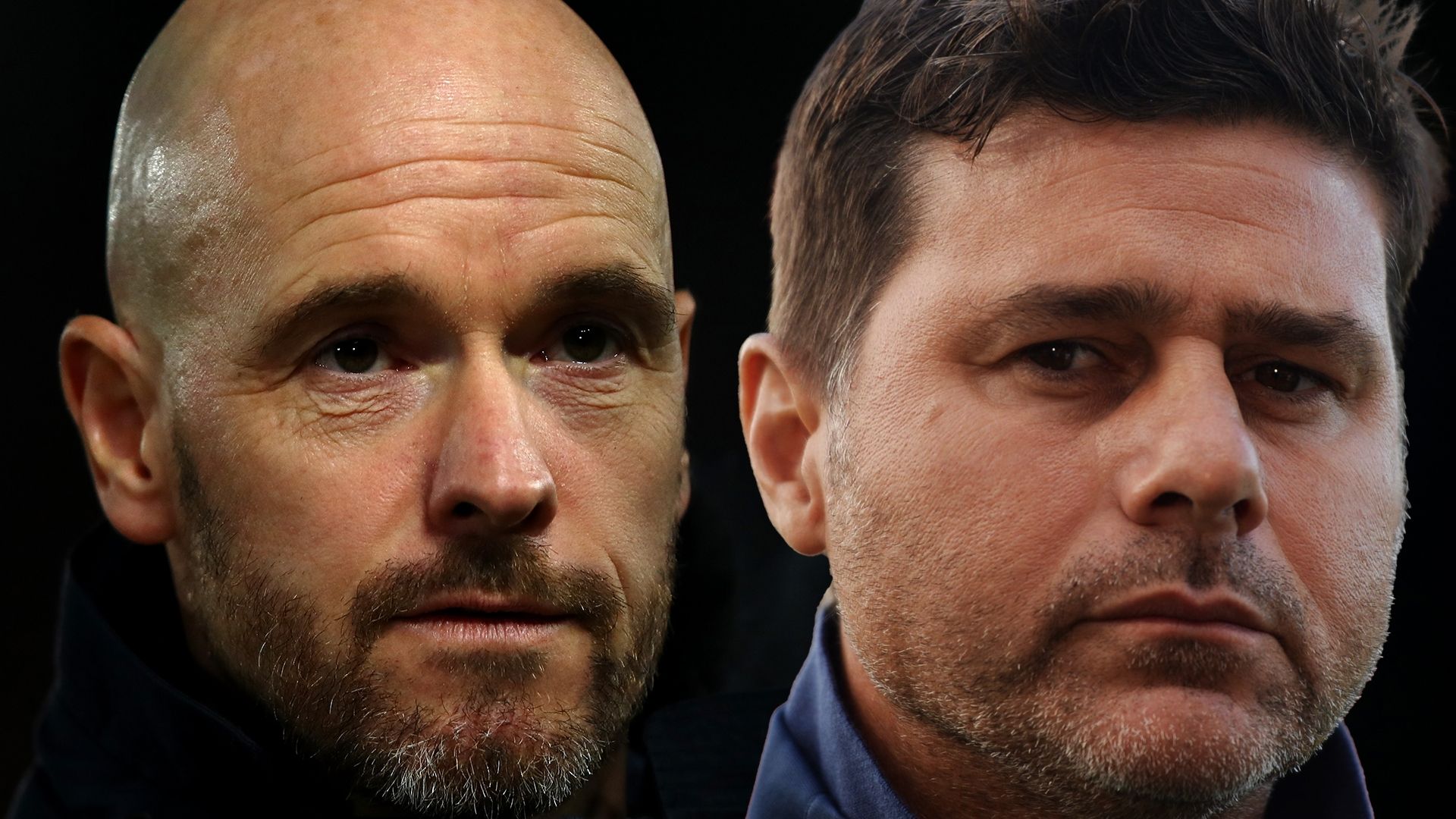 Erik ten Hag Mauricio Pochettino Ajax PSG GFX