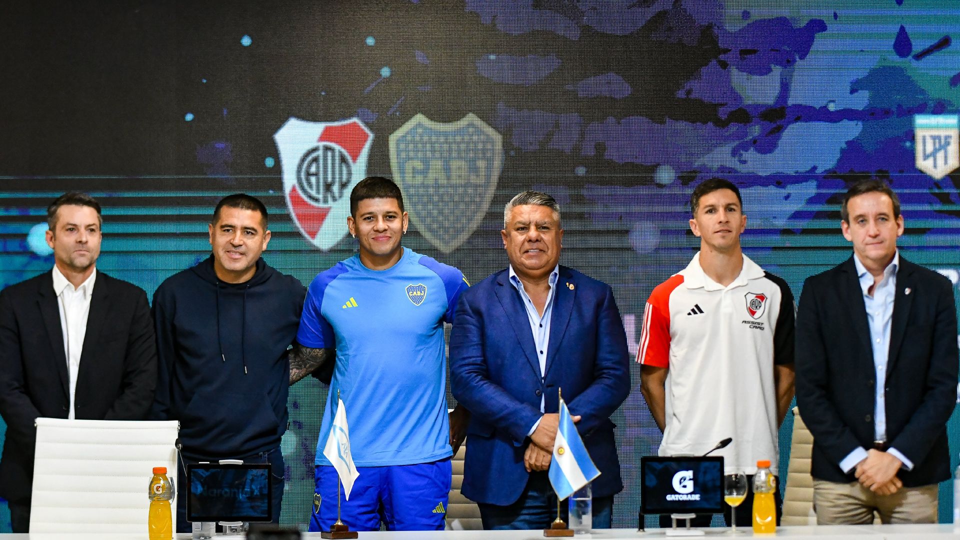 rueda de prensa boca river copa de la liga 2024