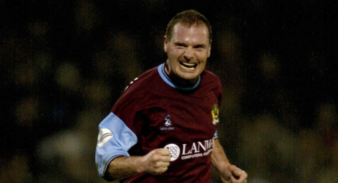 Paul Gascoigne of Burnley