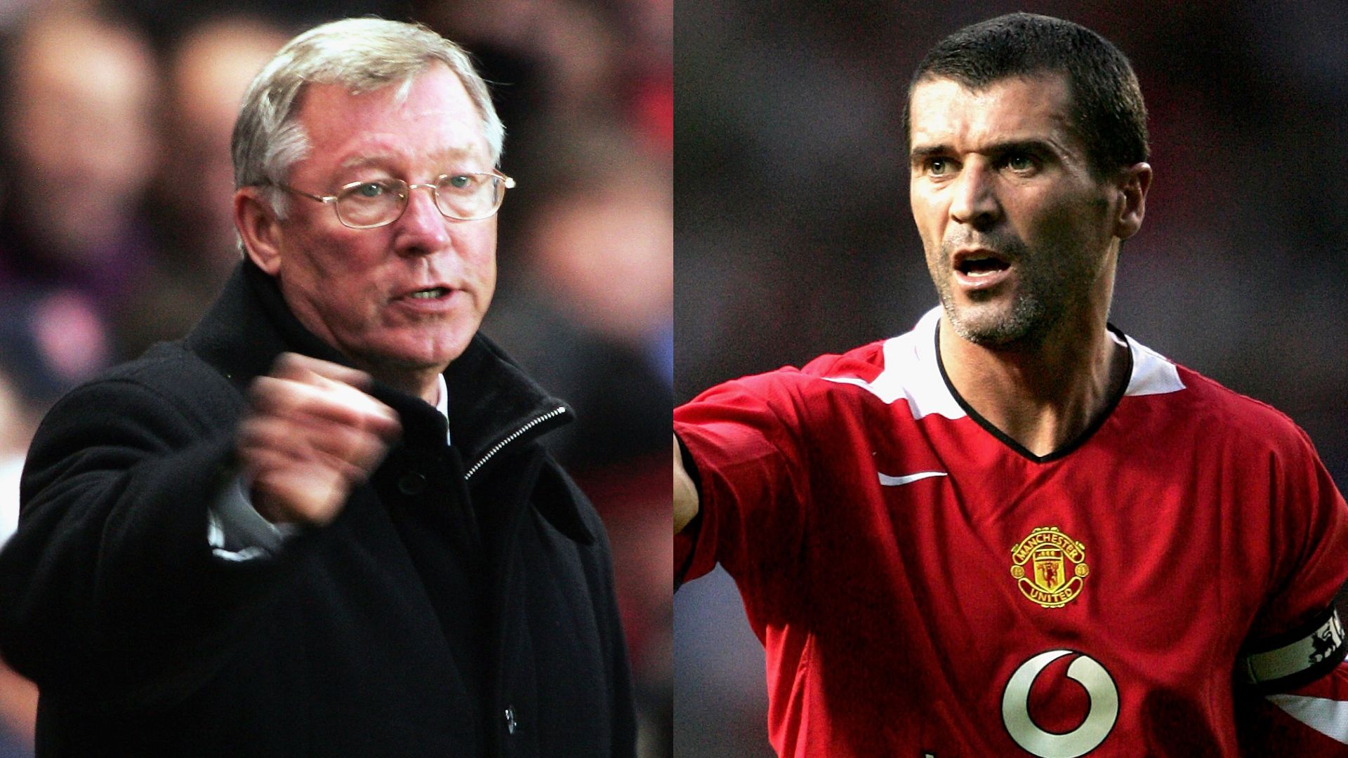 Alex Ferguson Roy Keane split