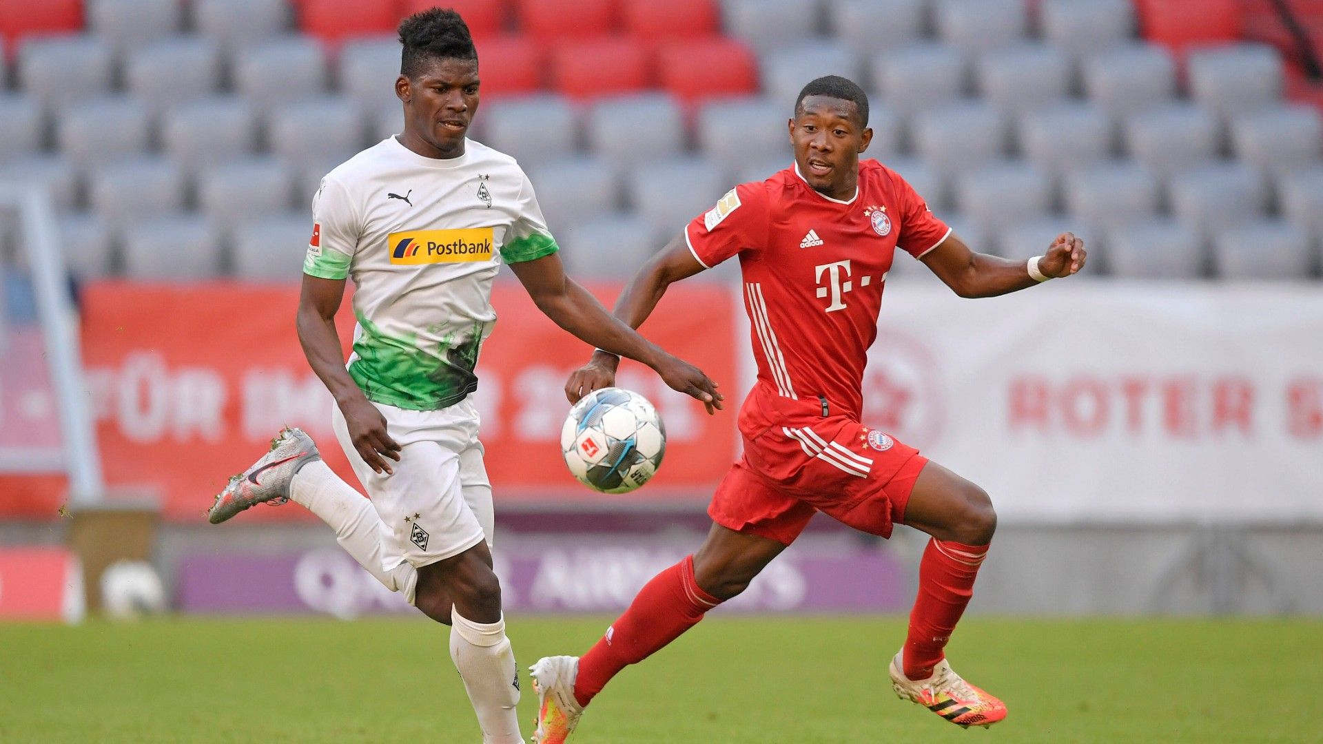 ONLY GERMANY David Alaba FC Bayern Borussia M'Gladbach Bundesliga 2020