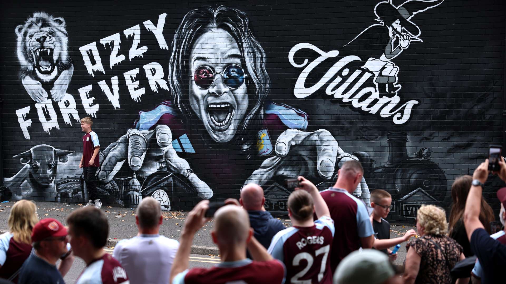 Ozzy Osbourne Aston Villa