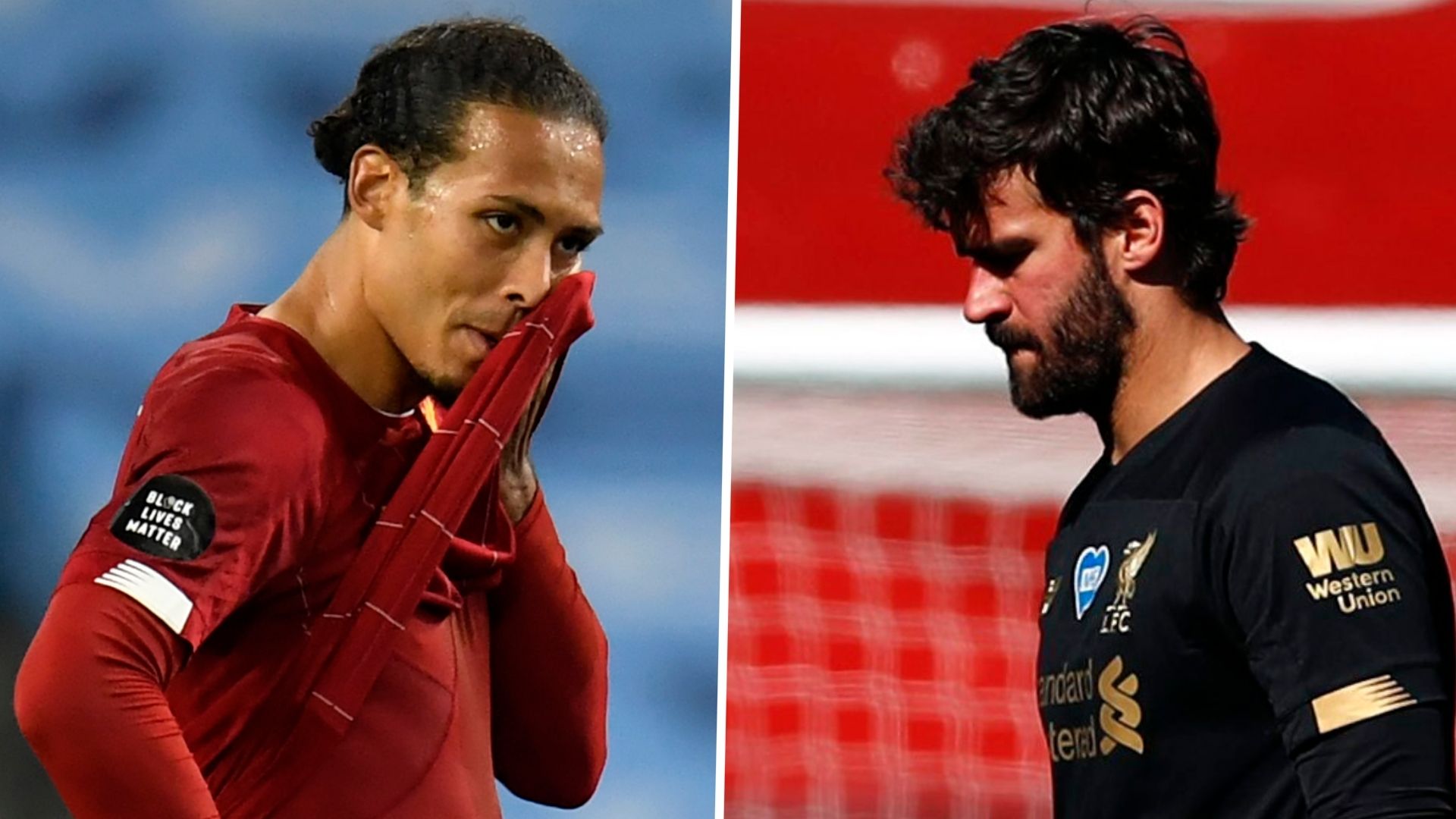 Virgil van Dijk Alisson Liverpool