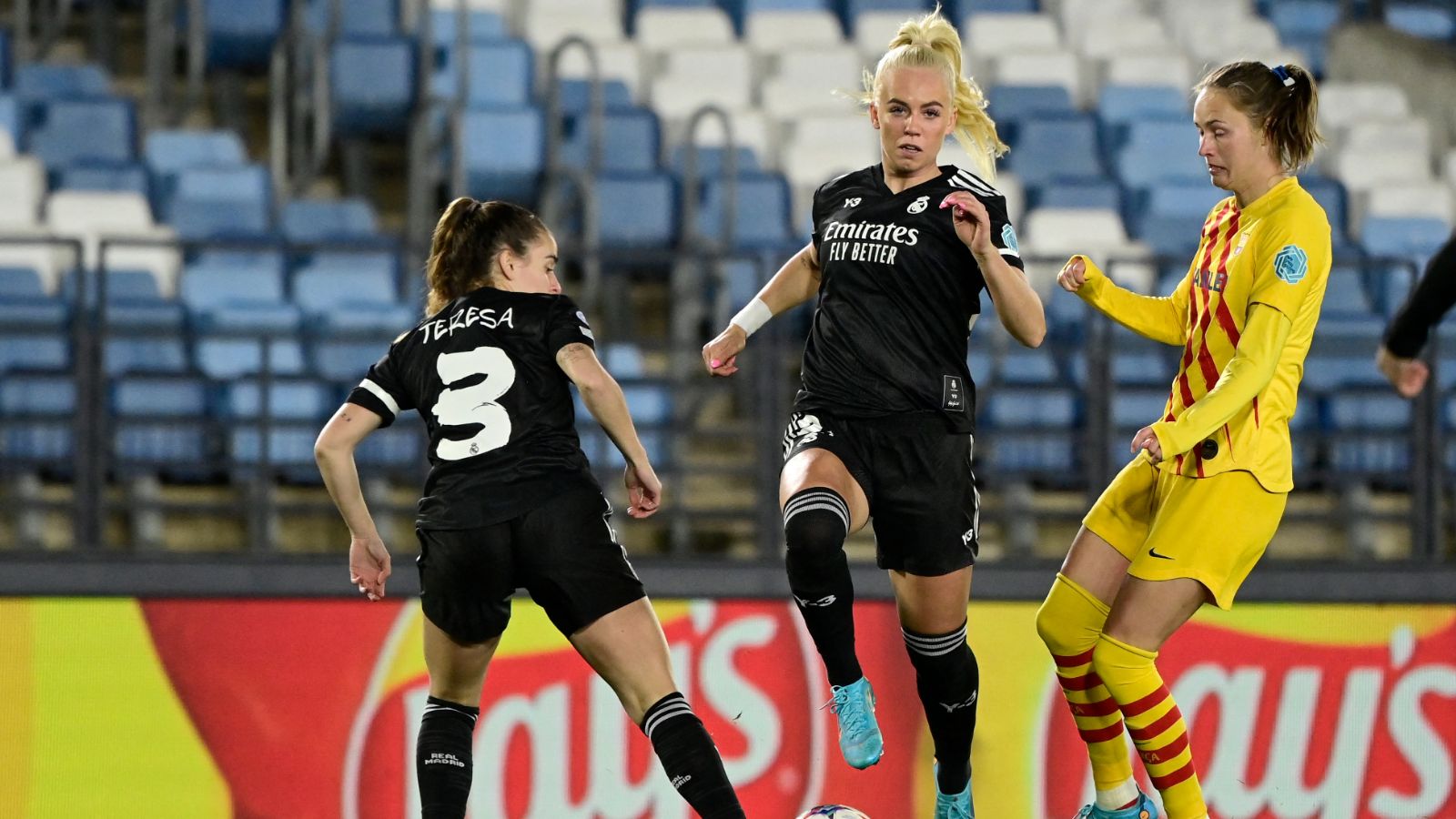 Madrid femenino vs. Barça femenino Champions League