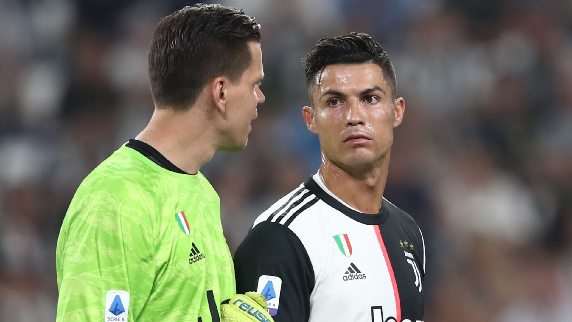 Wojciech Szczesny Cristiano Ronaldo Juventus