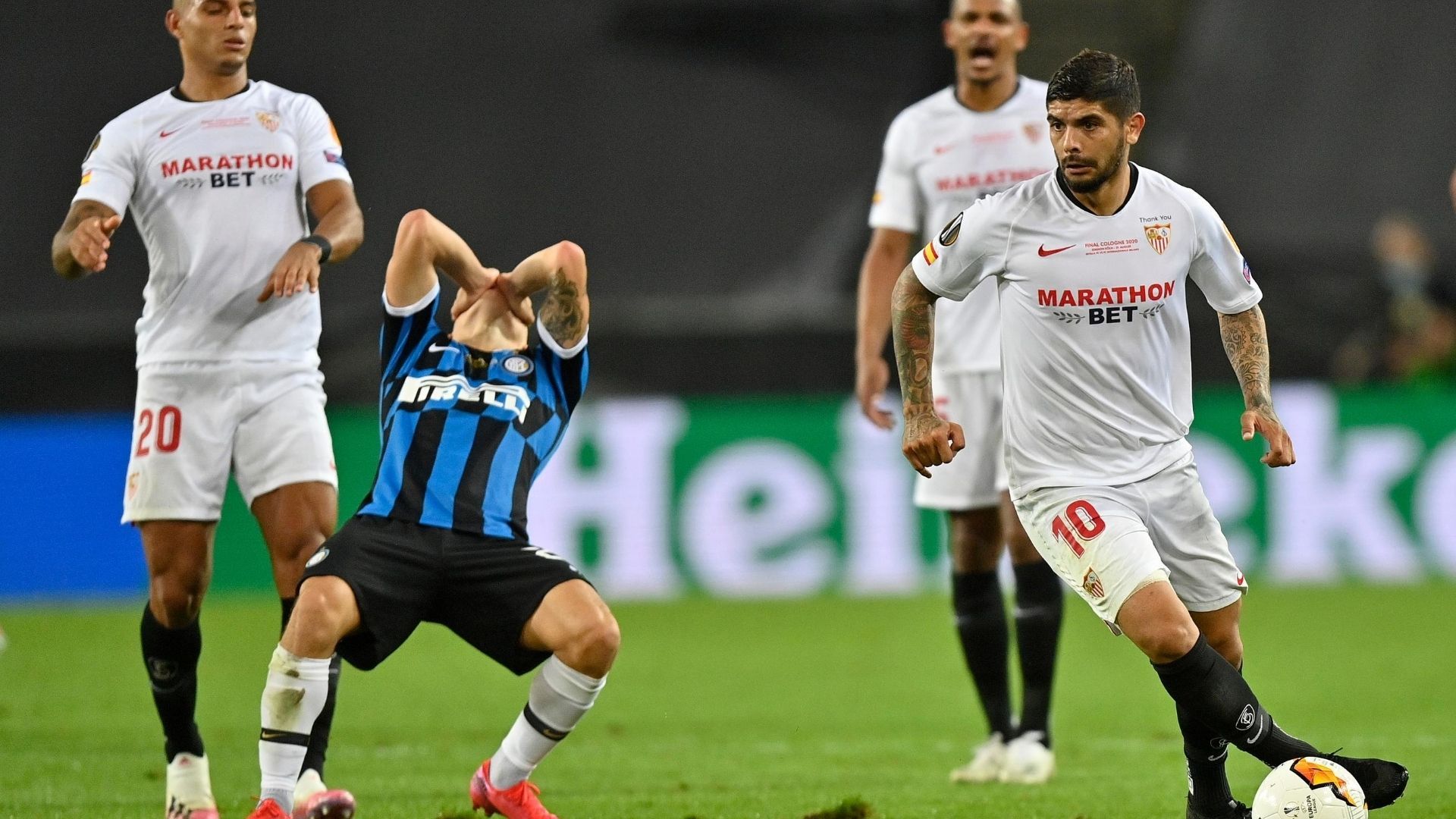 Banega Sevilla Inter Europa League 21082020