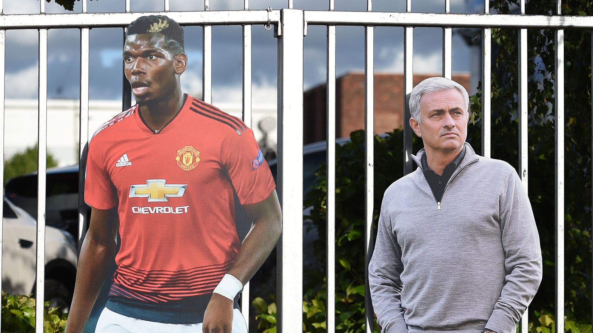 Mourinho Pogba cutout
