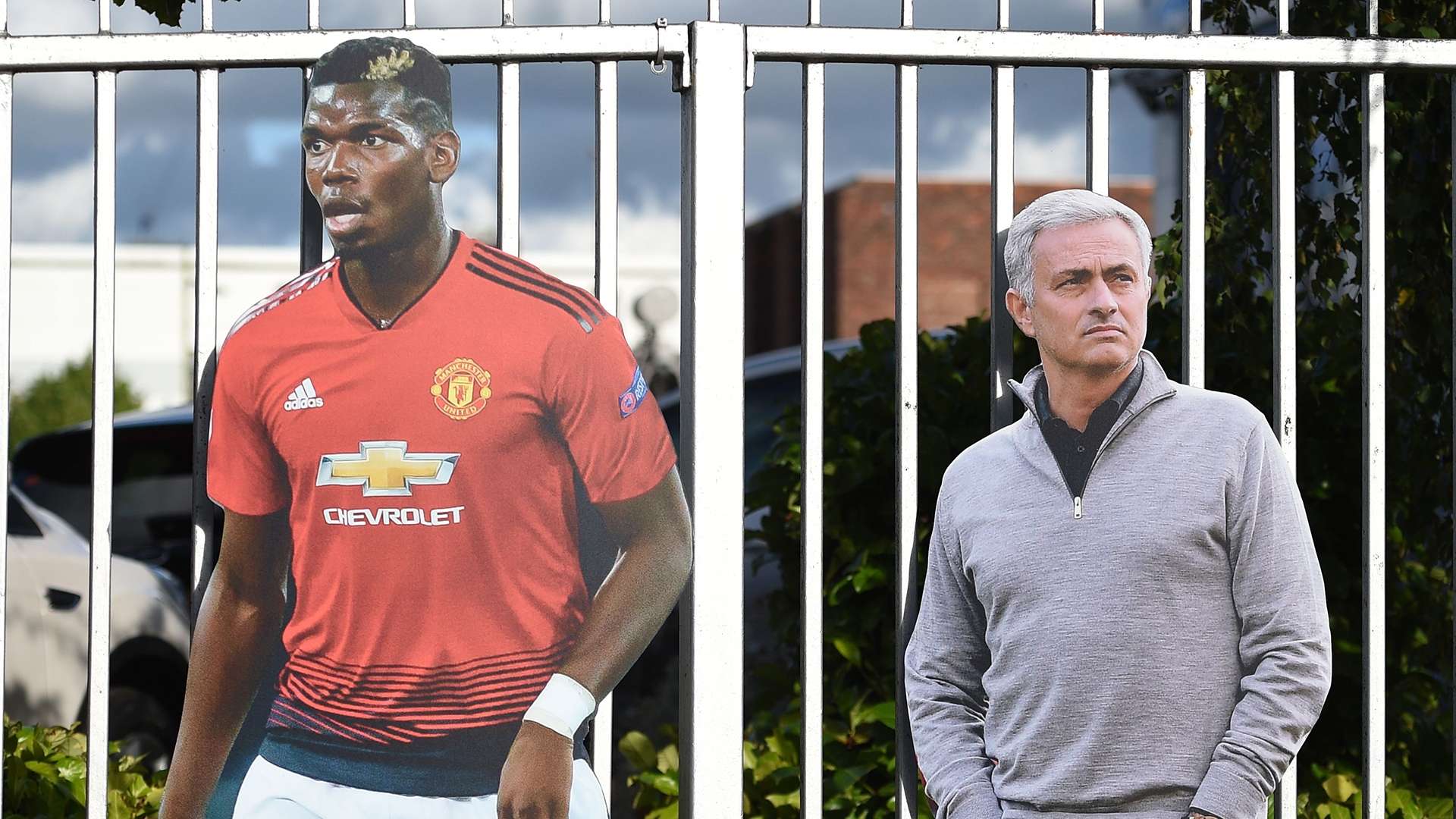 Mourinho Pogba cutout