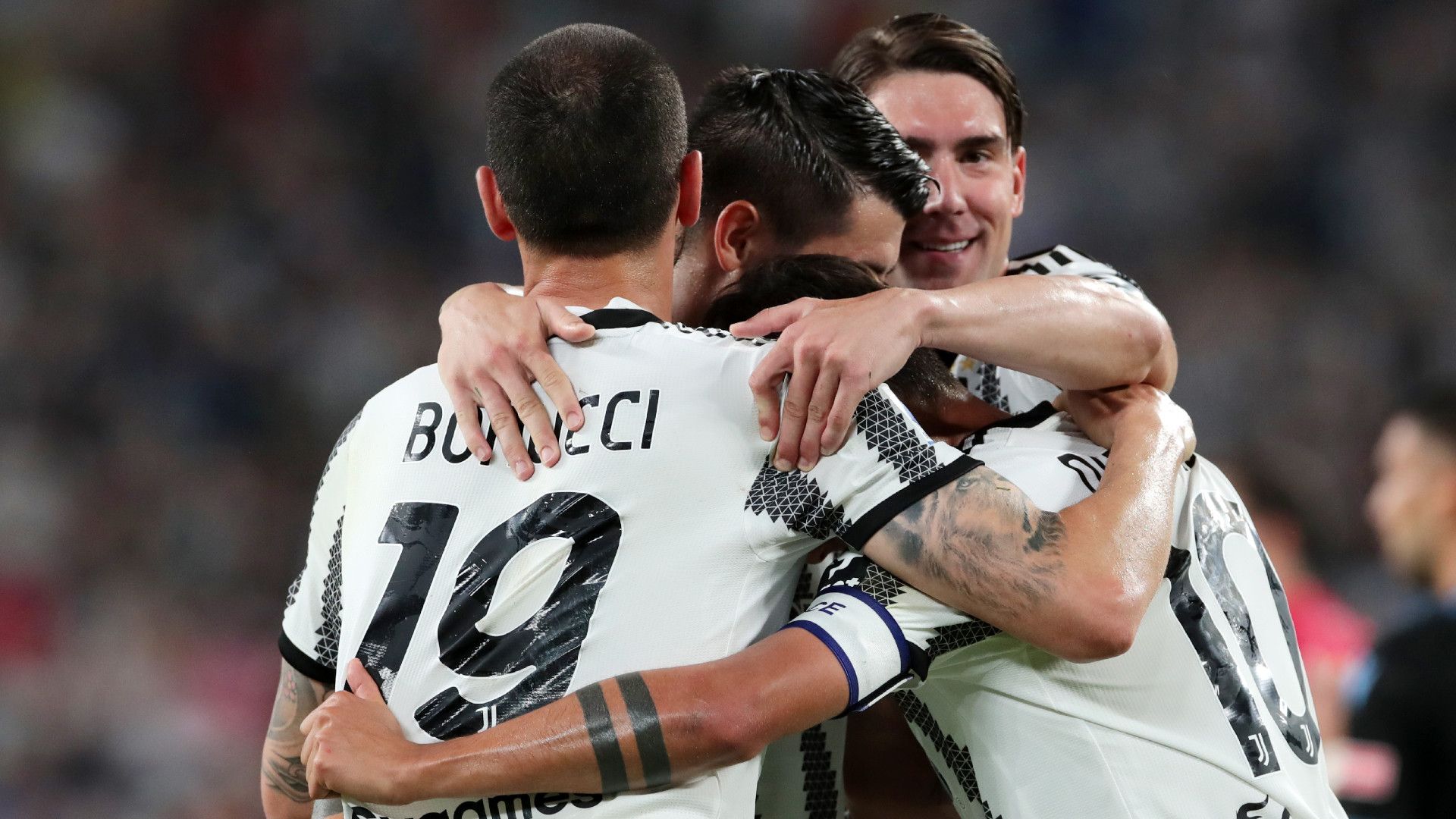 Juventus celebrate