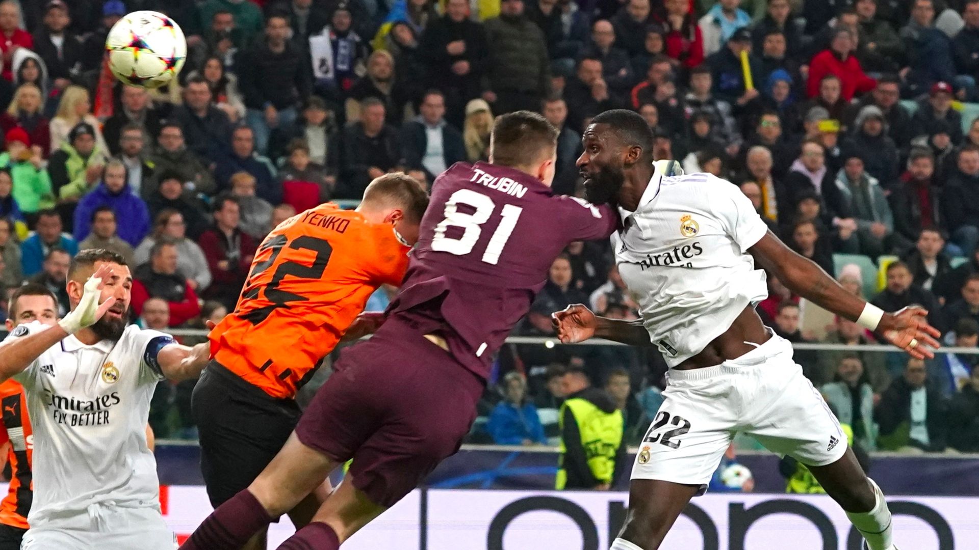 Rüdiger Shakhtar vs. Real Madrid