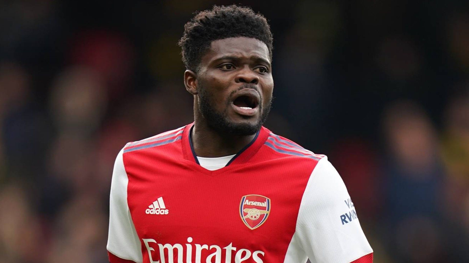 Thomas Partey of Arsenal.