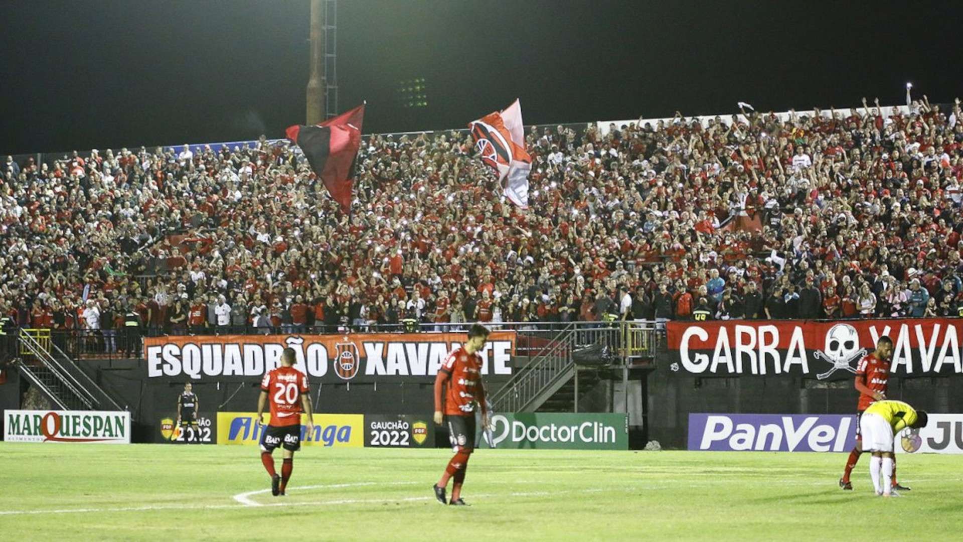 Torcida do Brasil de Pelotas no Estádio Bento Freitas, Gauchão 2022