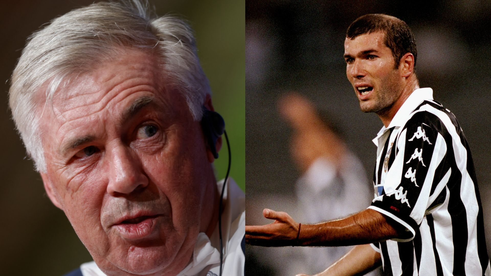 Carlo Ancelotti, Zinedine Zidane GFX