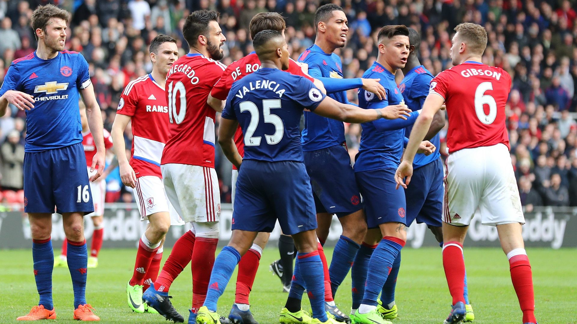 Manchester United Middlesbrough 2017