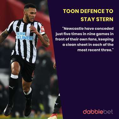 Newcastle Arsenal graphic