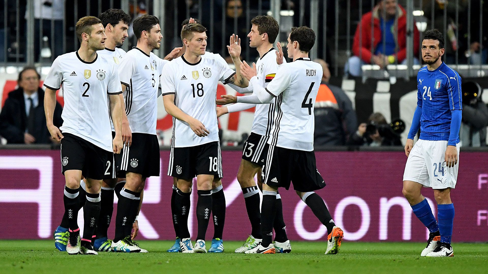 Deutschland Germany DFB Italien Italy Friendly 29032016