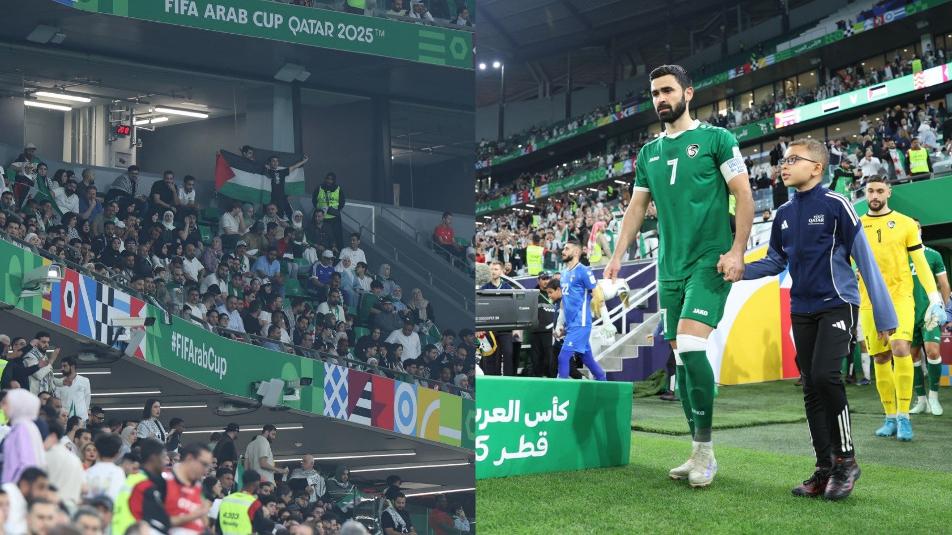 Omar Khribin Syria Palestine Arab Cup 2025 
