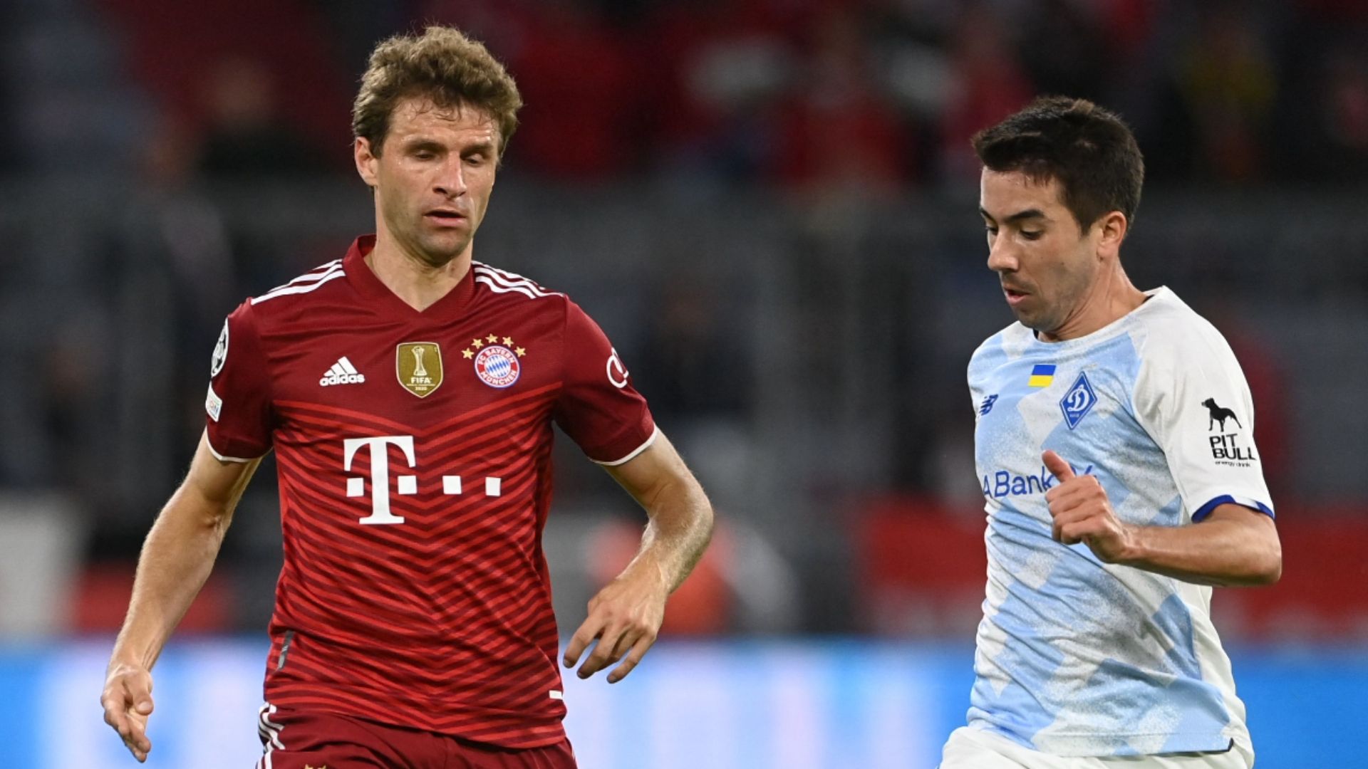 FC Bayern Thomas Müller Dynamo Kiev 29-09-2021