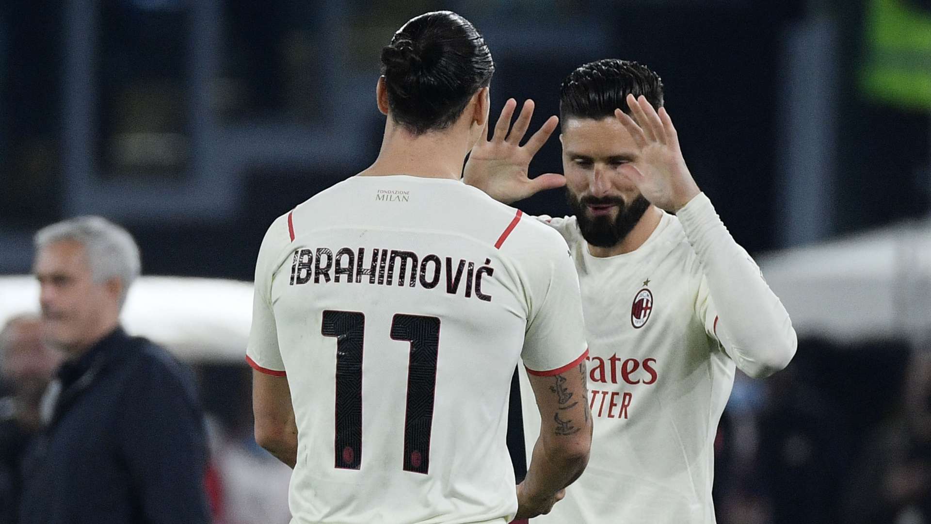 Ibrahimovic Giroud AC Milan