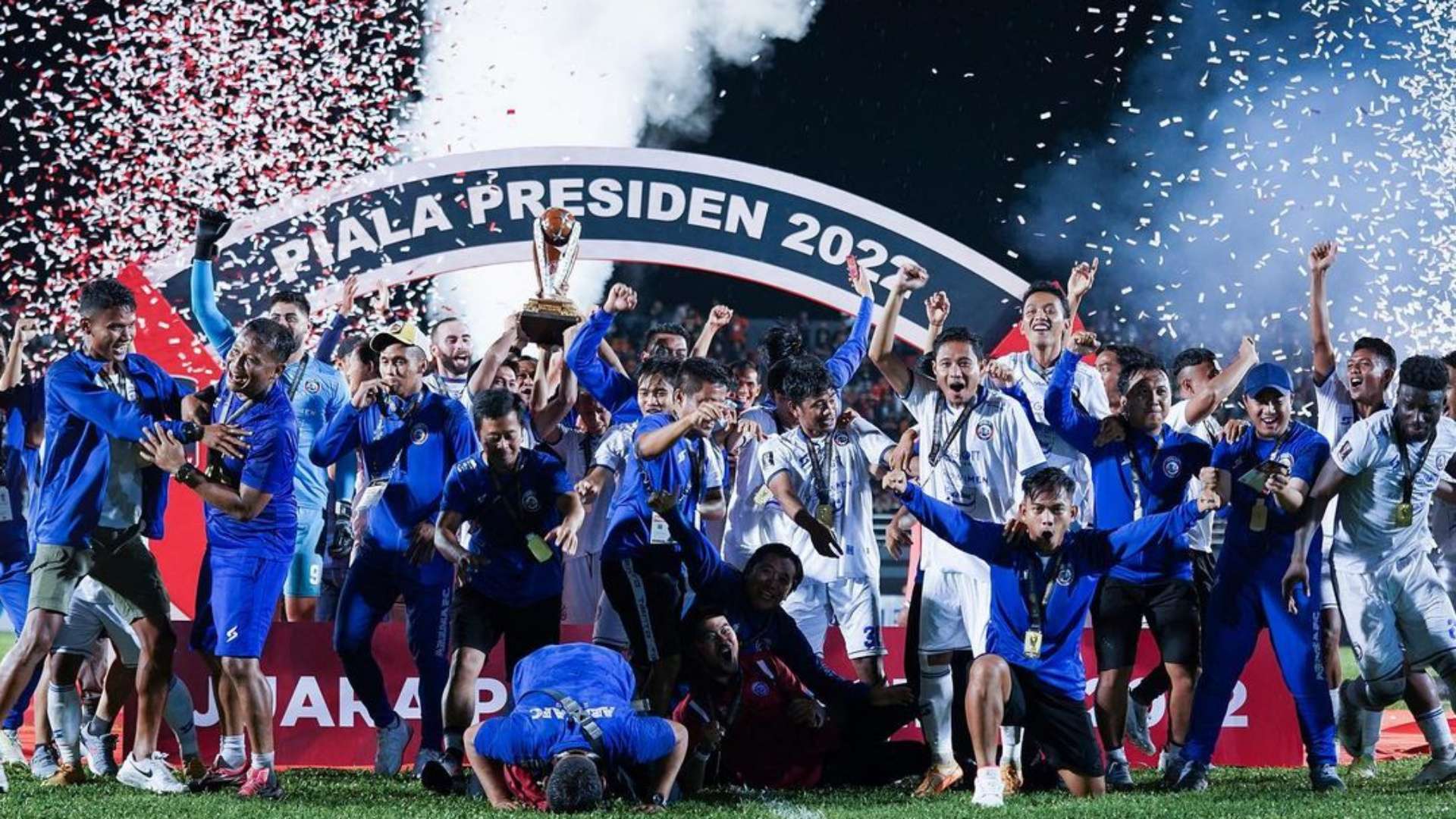 Arema FC Juara Piala Presiden 2022