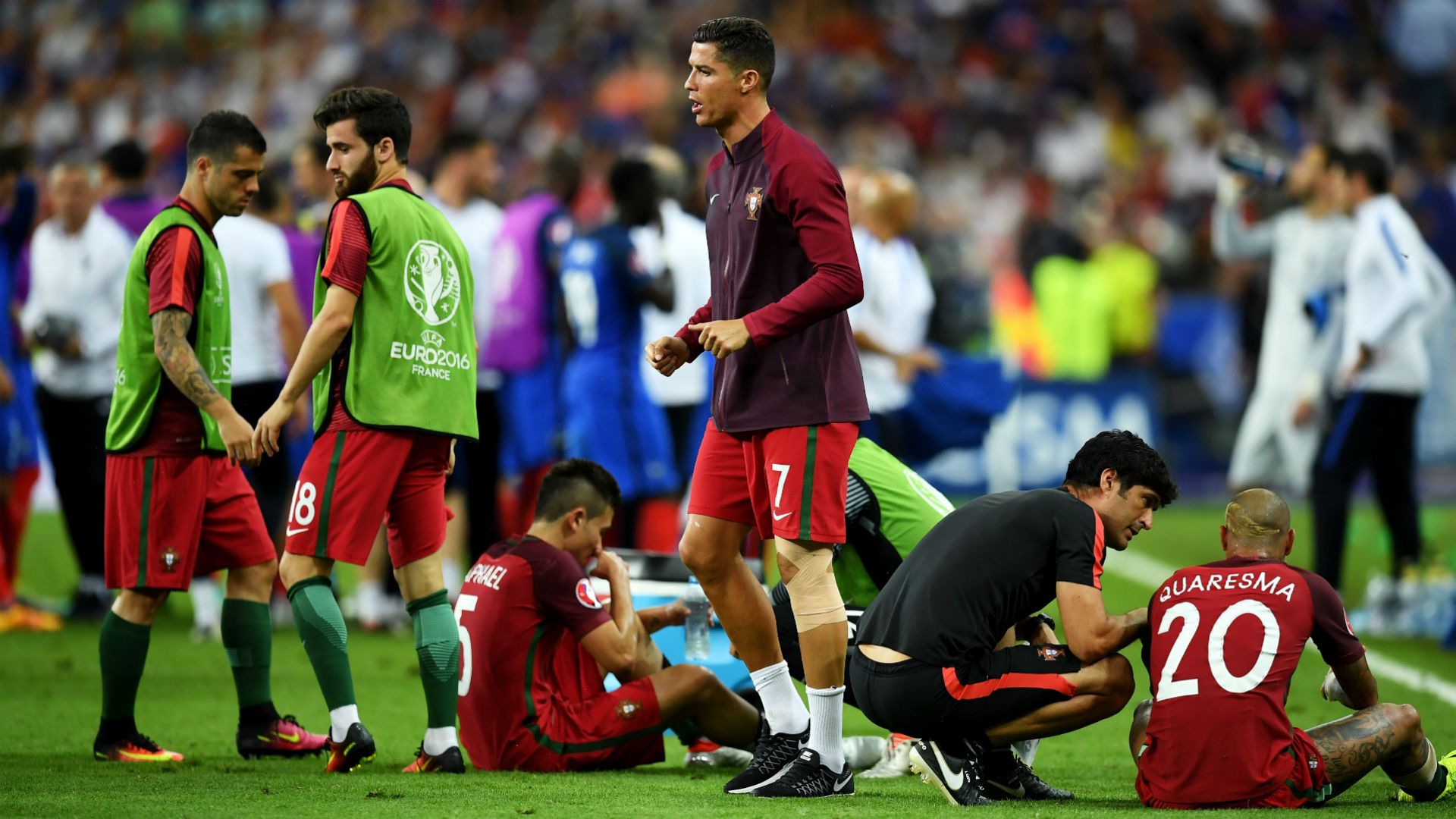 Cristiano Ronaldo Portugal France UEFA Euro 10072016