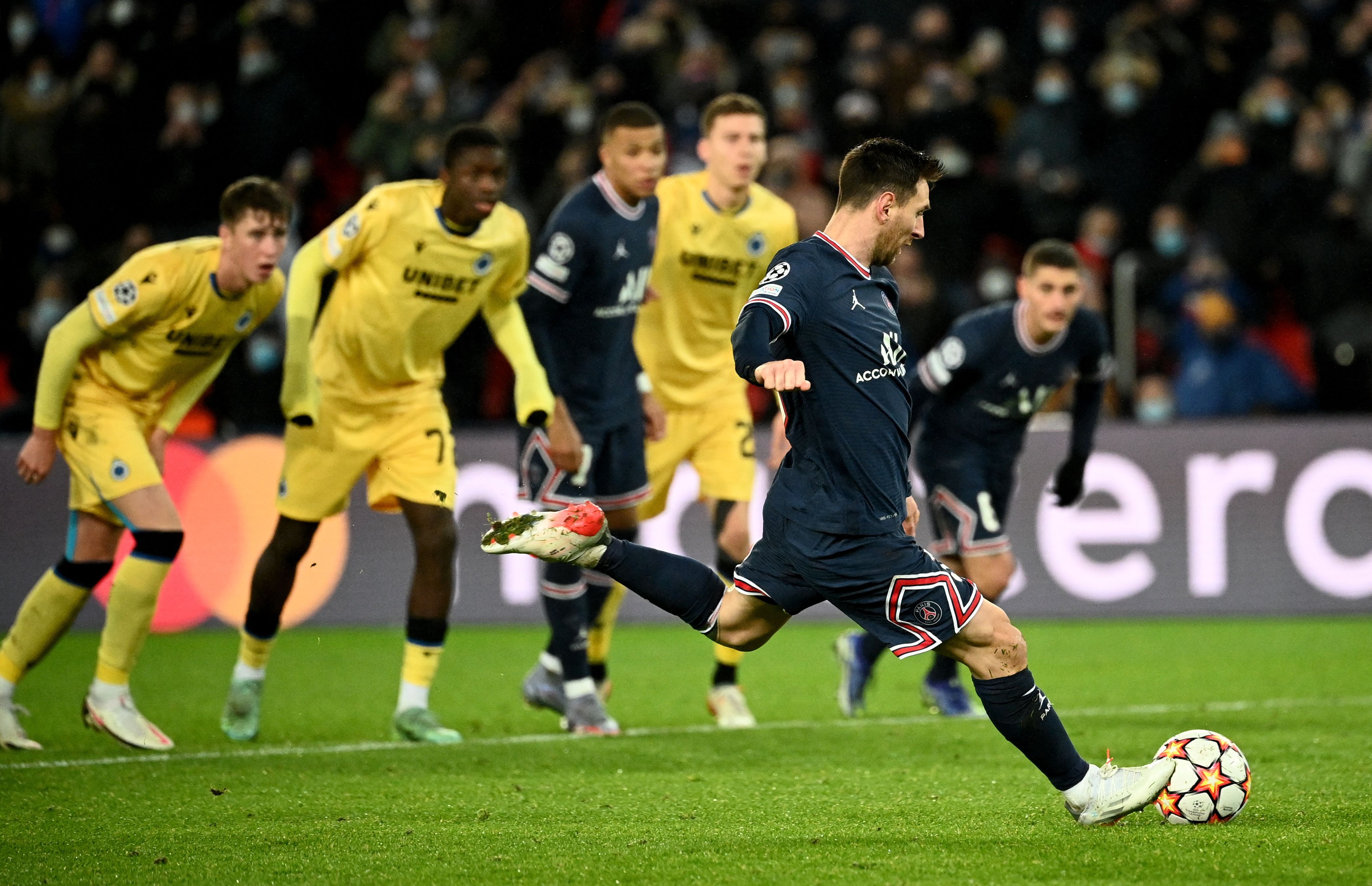 PSG-Bruges, Messi, 07/12/21