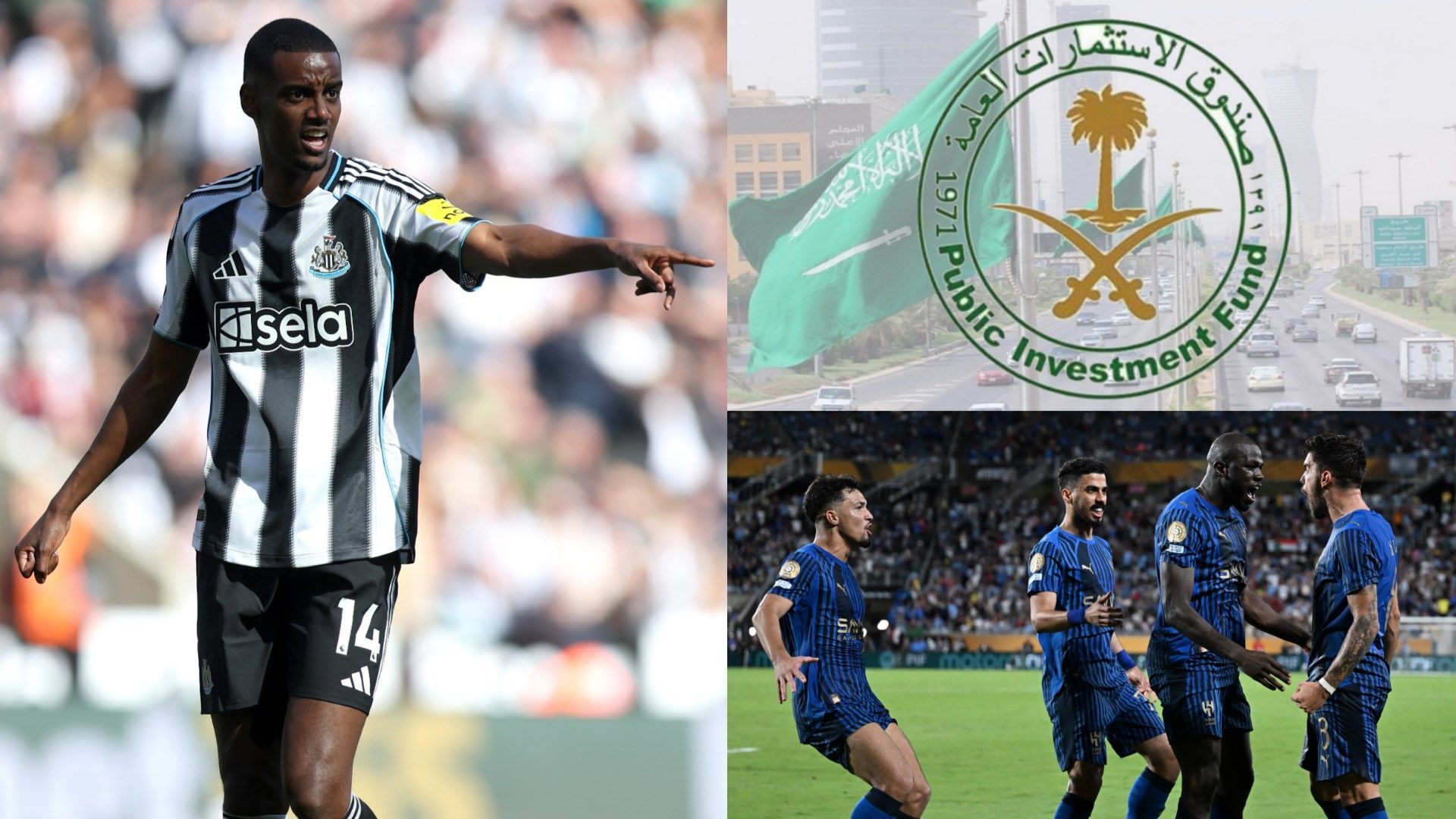 Alexander Isak Public Investment Fund Al Hilal