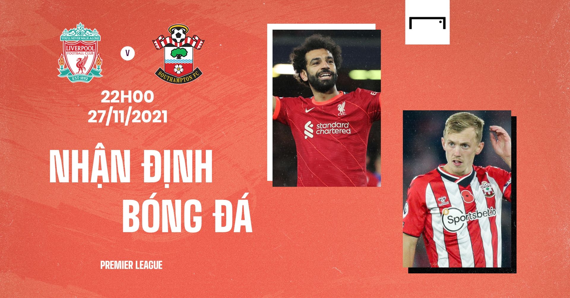 Preview Liverpool vs Southampton Premier League 2021/22 GFX