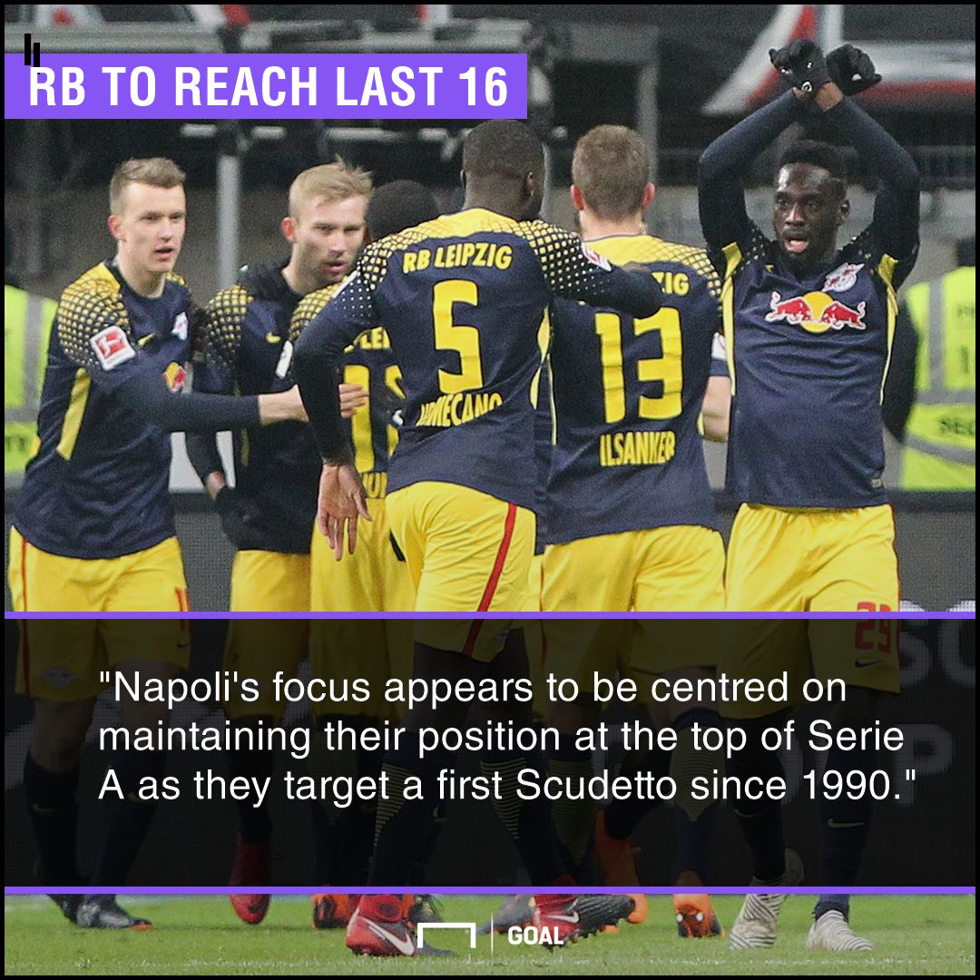 RB Leipzig Napoli graphic