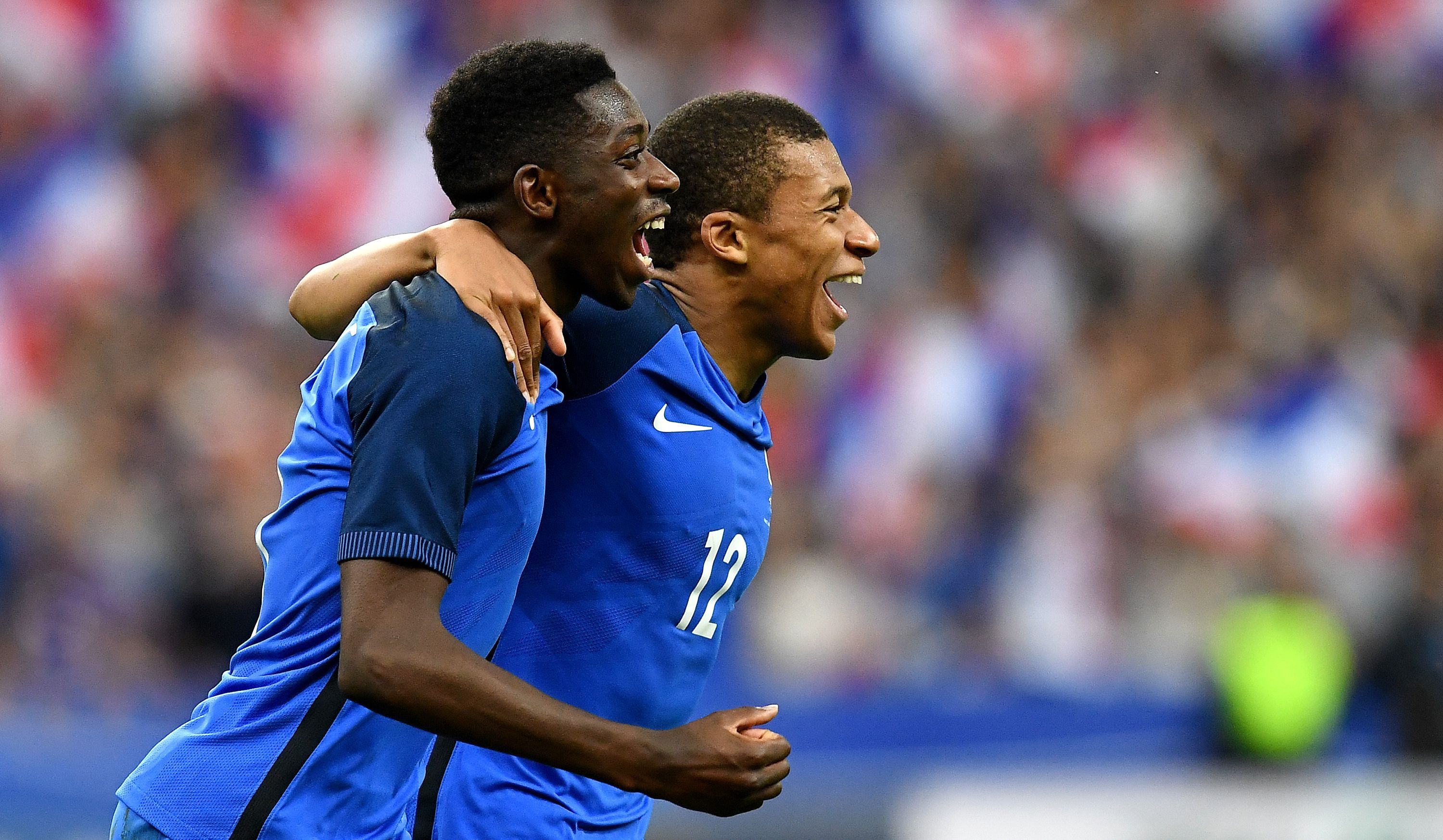 Kylian Mbappe & Ousmane Dembele