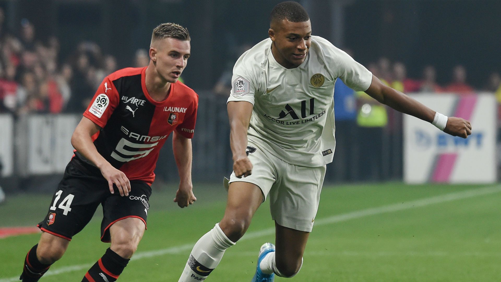 Kylian Mbappe Rennes PSG Ligue 1 18082019