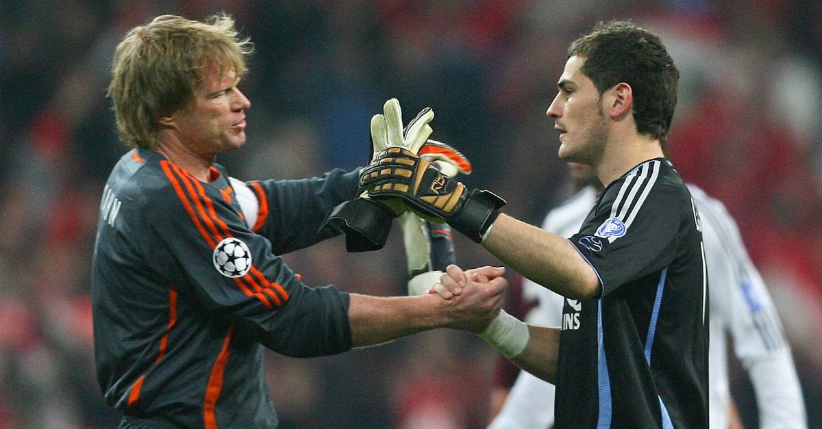 Oliver Kahn Iker Casillas Bayern Munich Real Madrid 07032007
